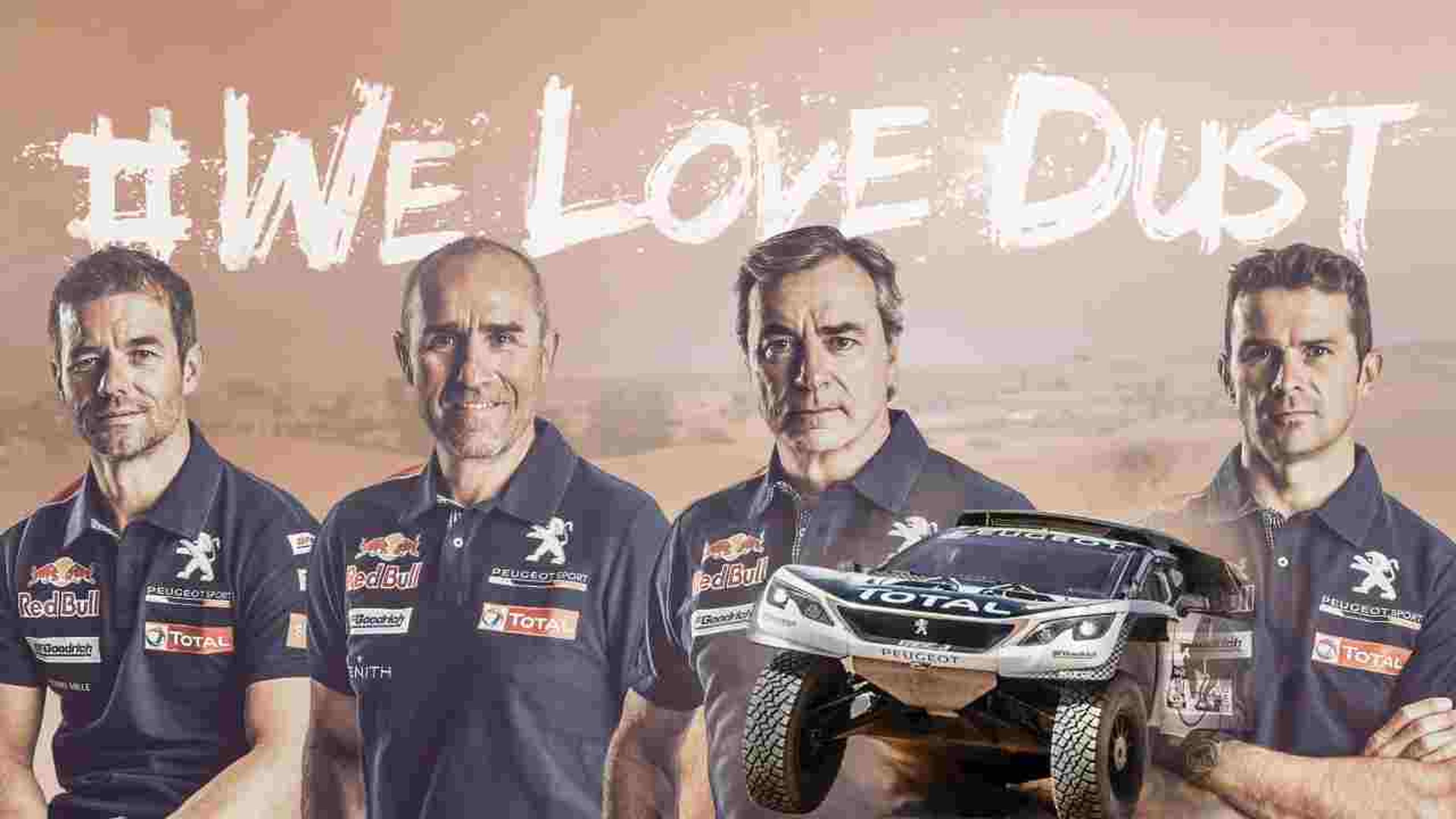 Anécdotas de Peugeot en el Dakar