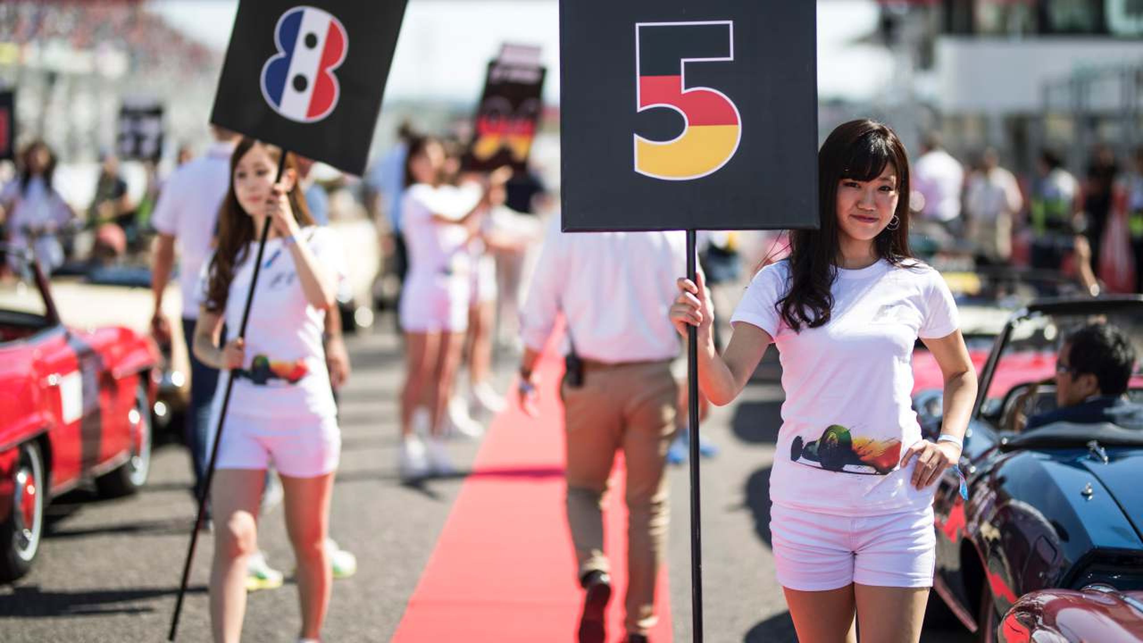Azafatas F1 Japón