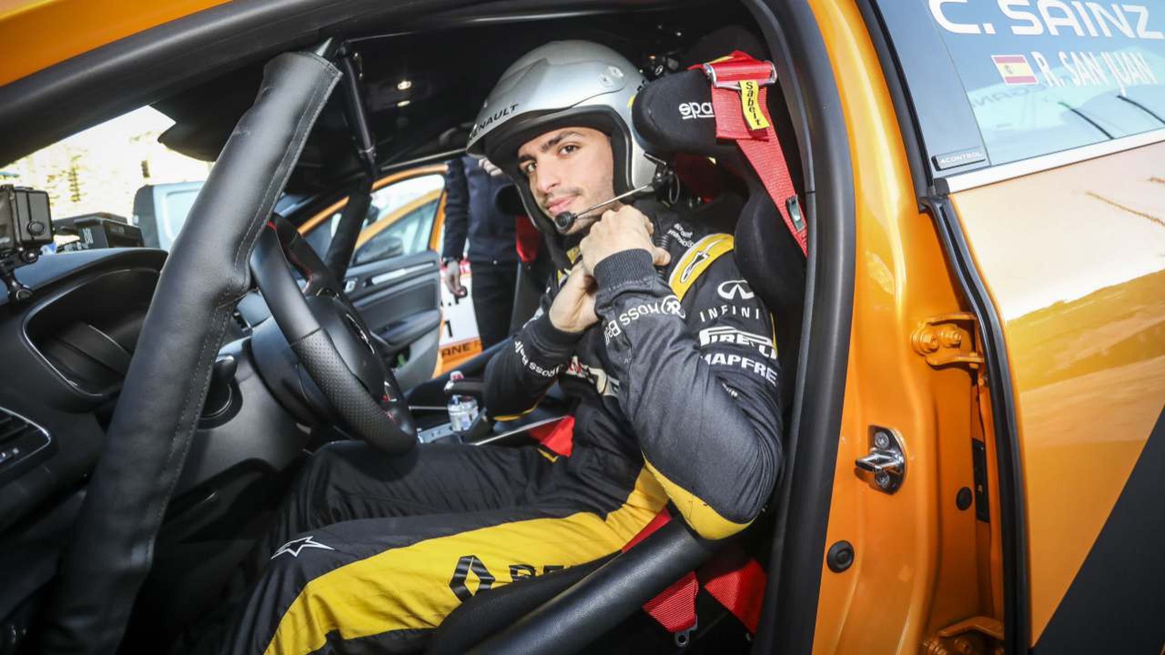 Carlos Sainz en el Rally de Montecarlo