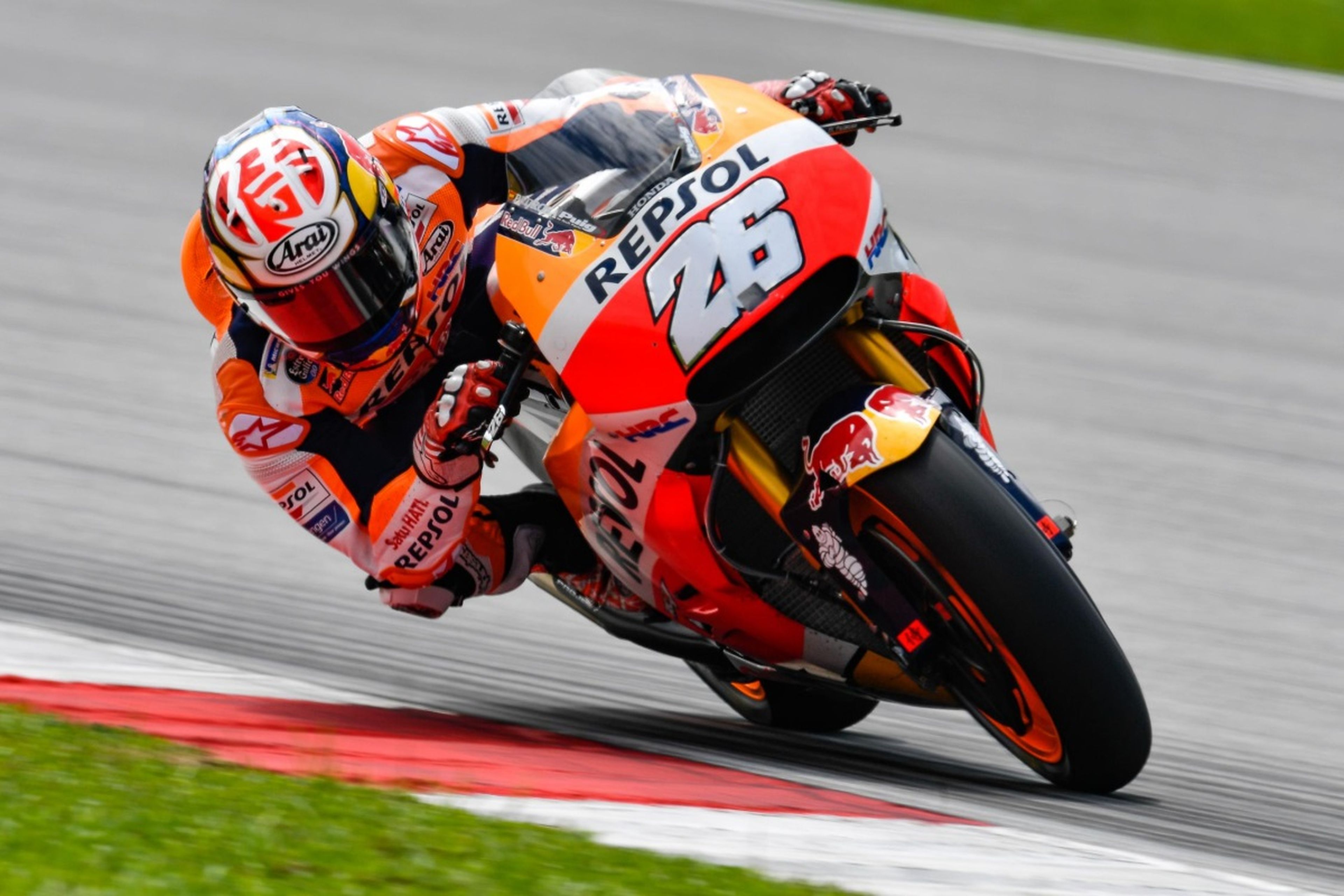 Dani Pedrosa, el más rápido de la 1ª jornada del test de Malasia en MotoGP