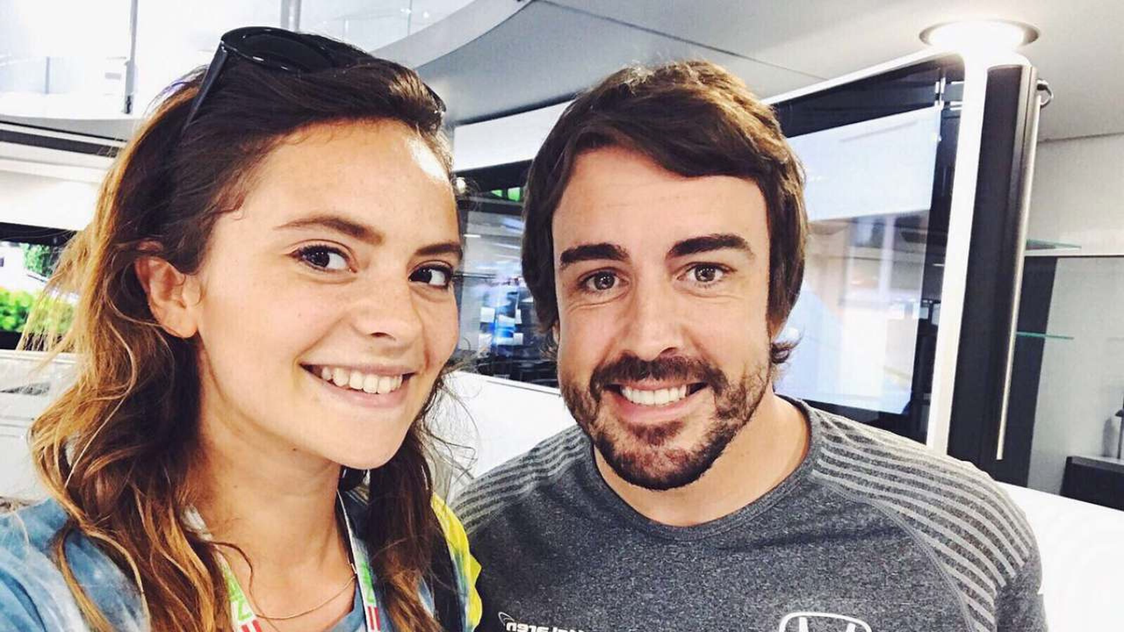 Fernando Alonso y Francesca Miechelin