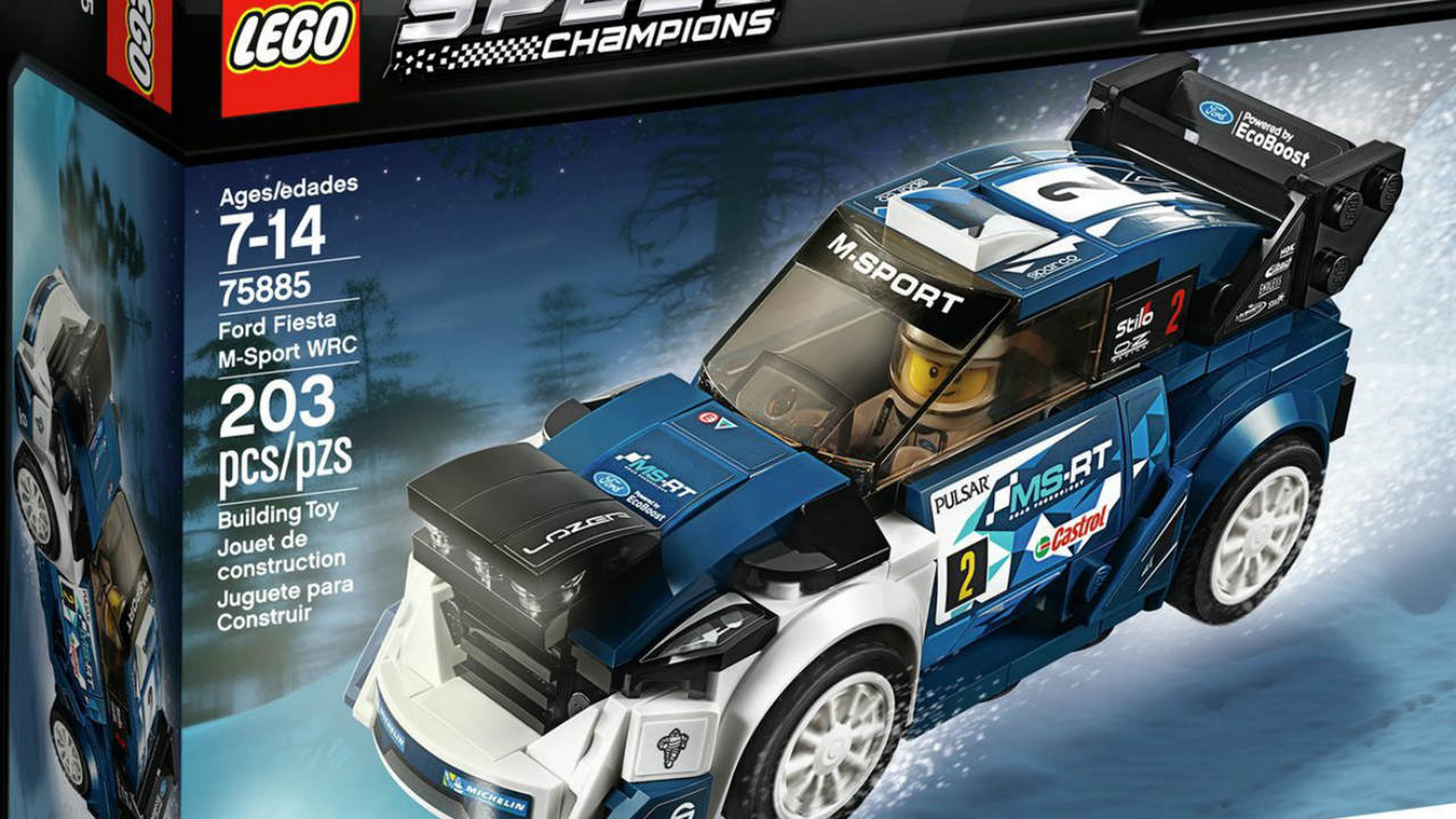 Ford Fiesta WRC de Lego