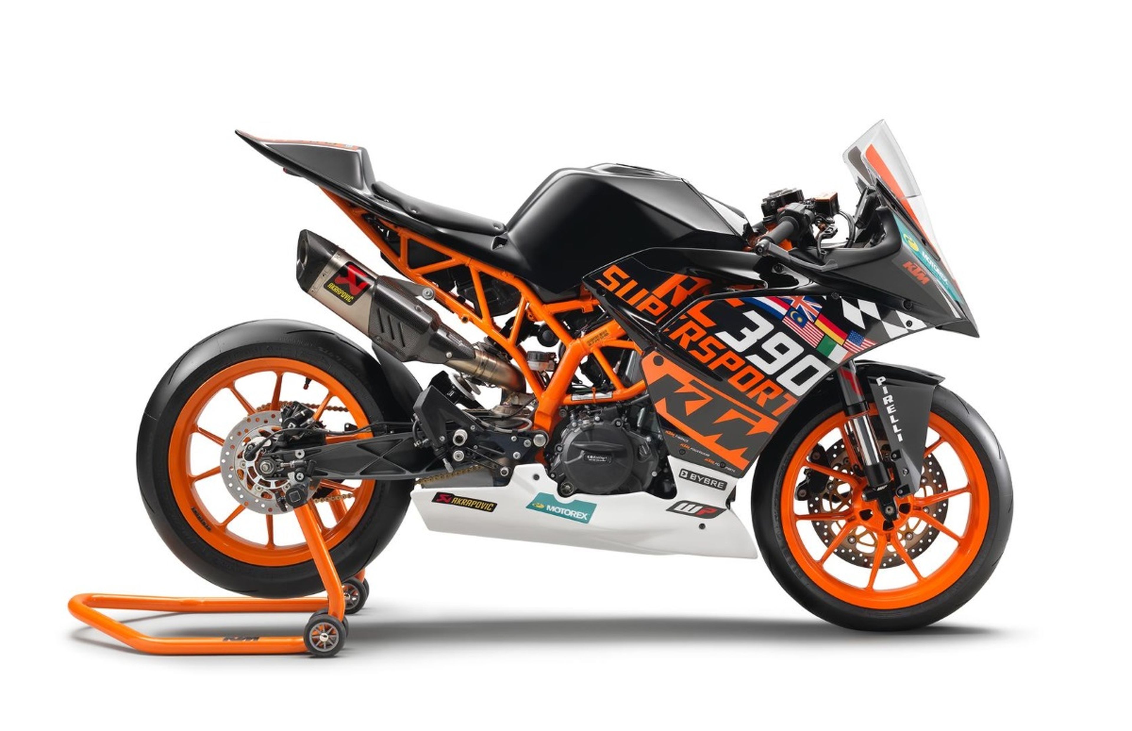 KTM RC390 R, la moto del Mundial de Supersport 300 que puede ser tuya