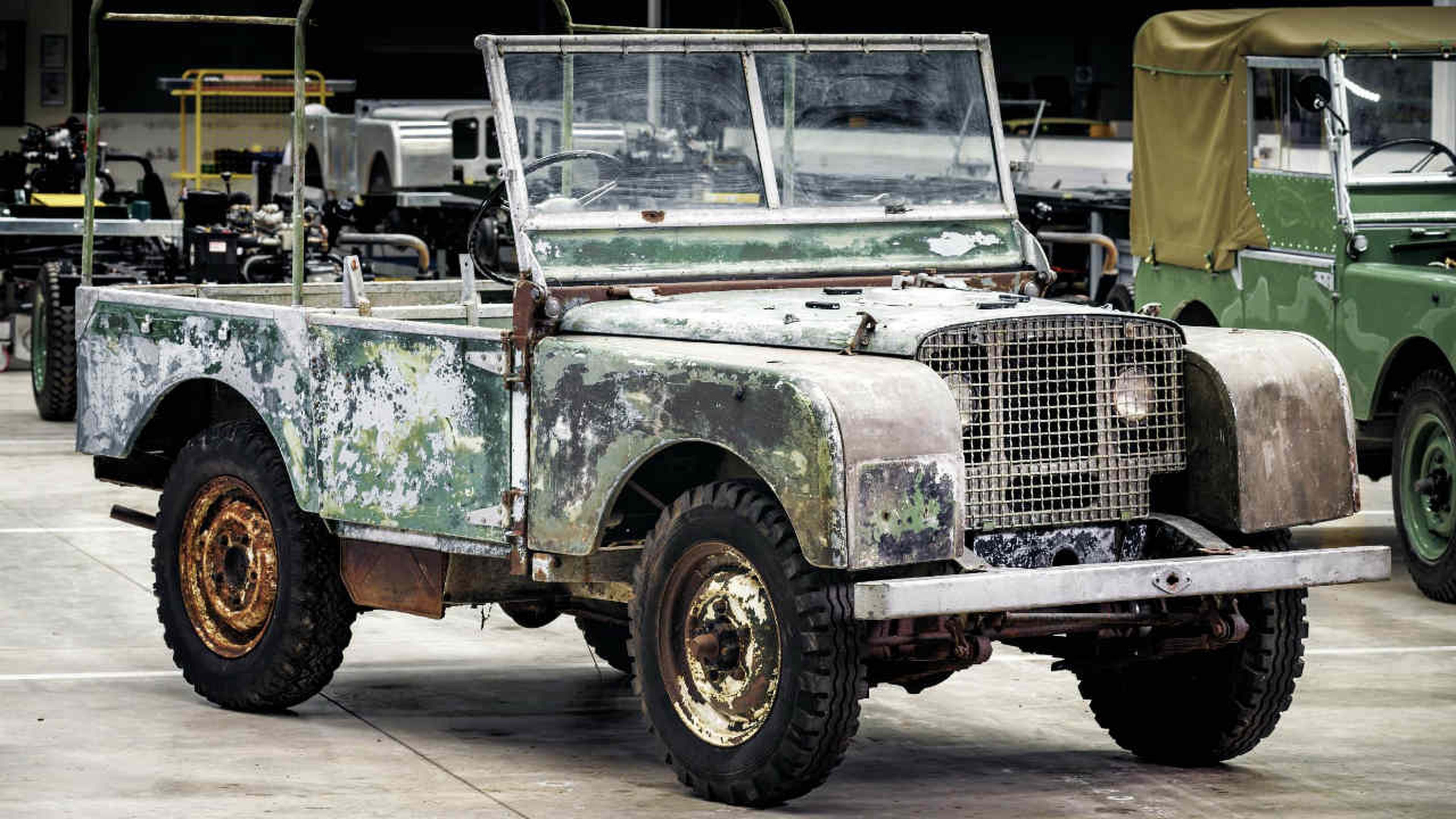 Land Rover Clásico preproducción