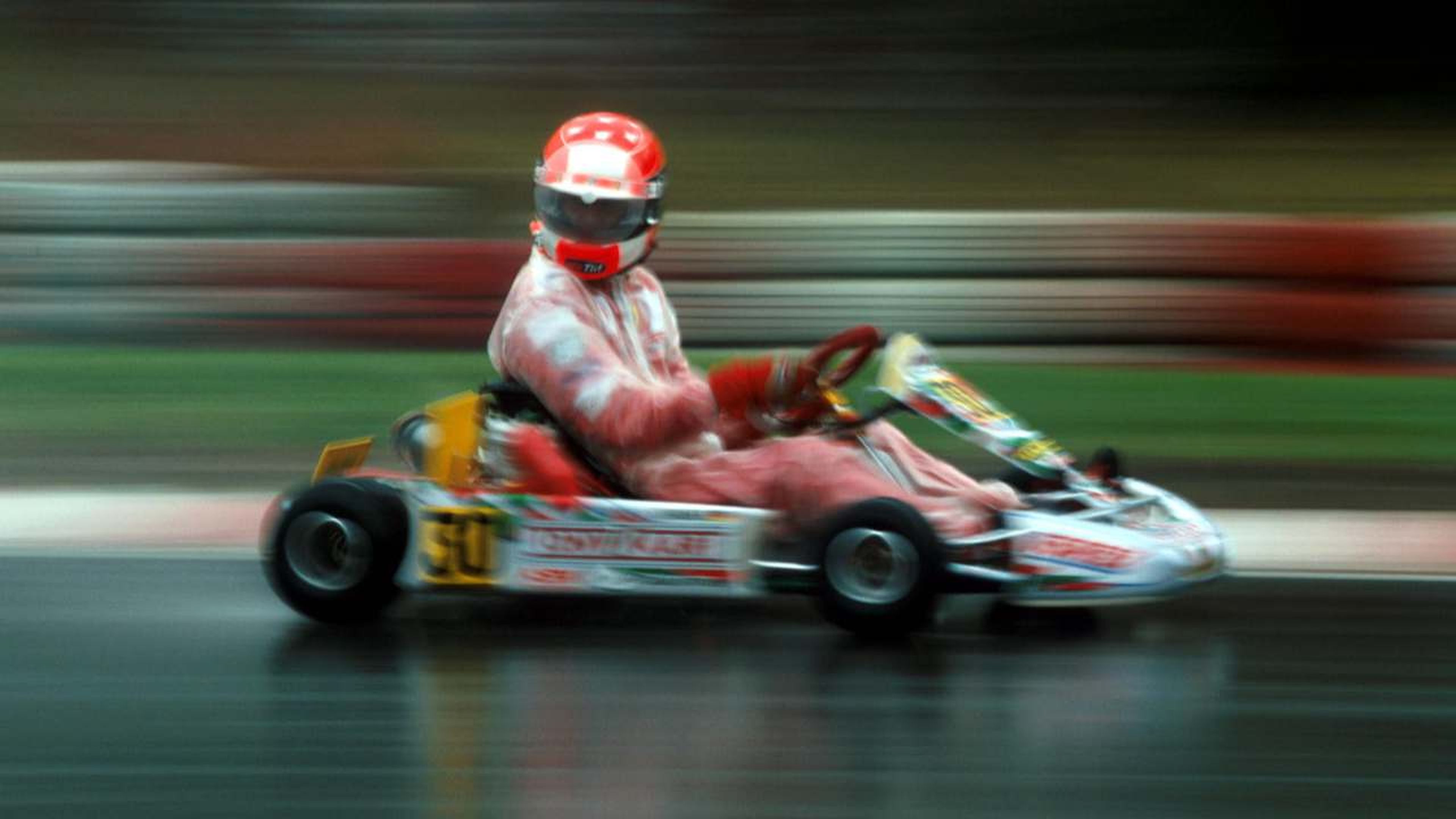 Michael Schumacher kart