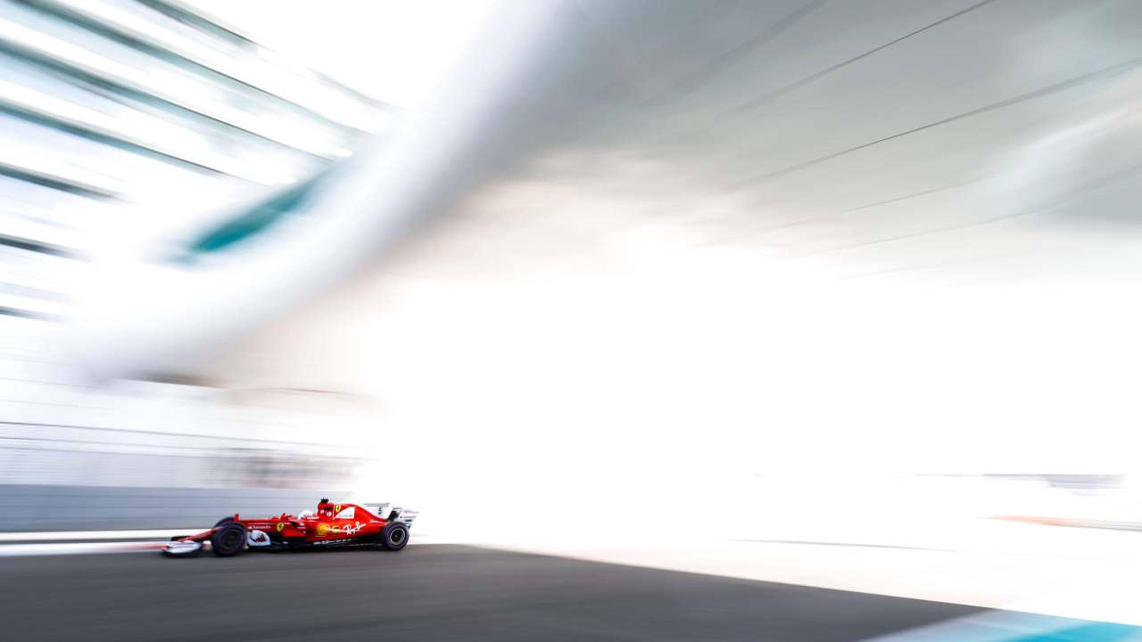 Sebastian Vettel en el GP de Abu Dhabi