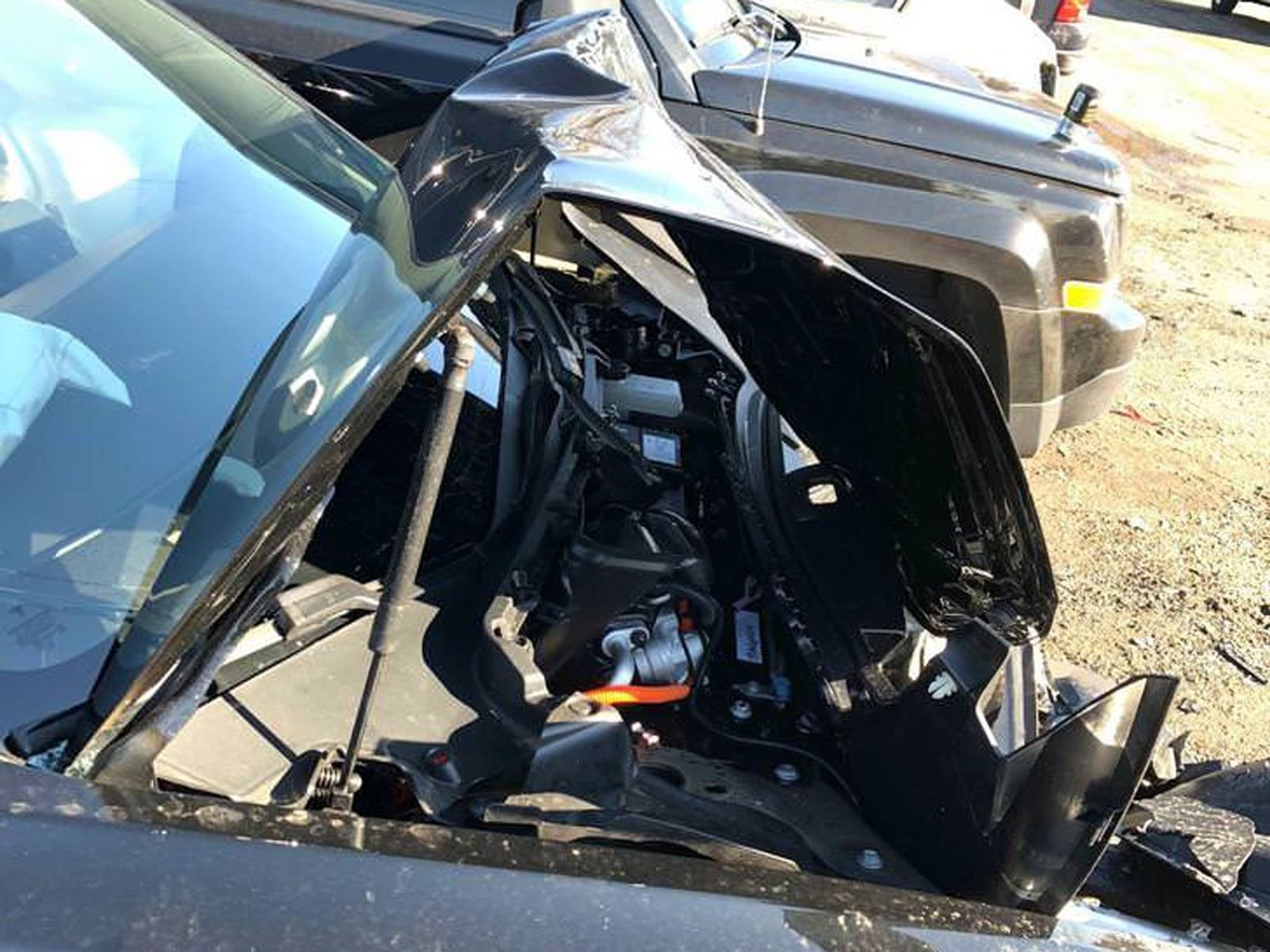 Accidente Tesla Model 3