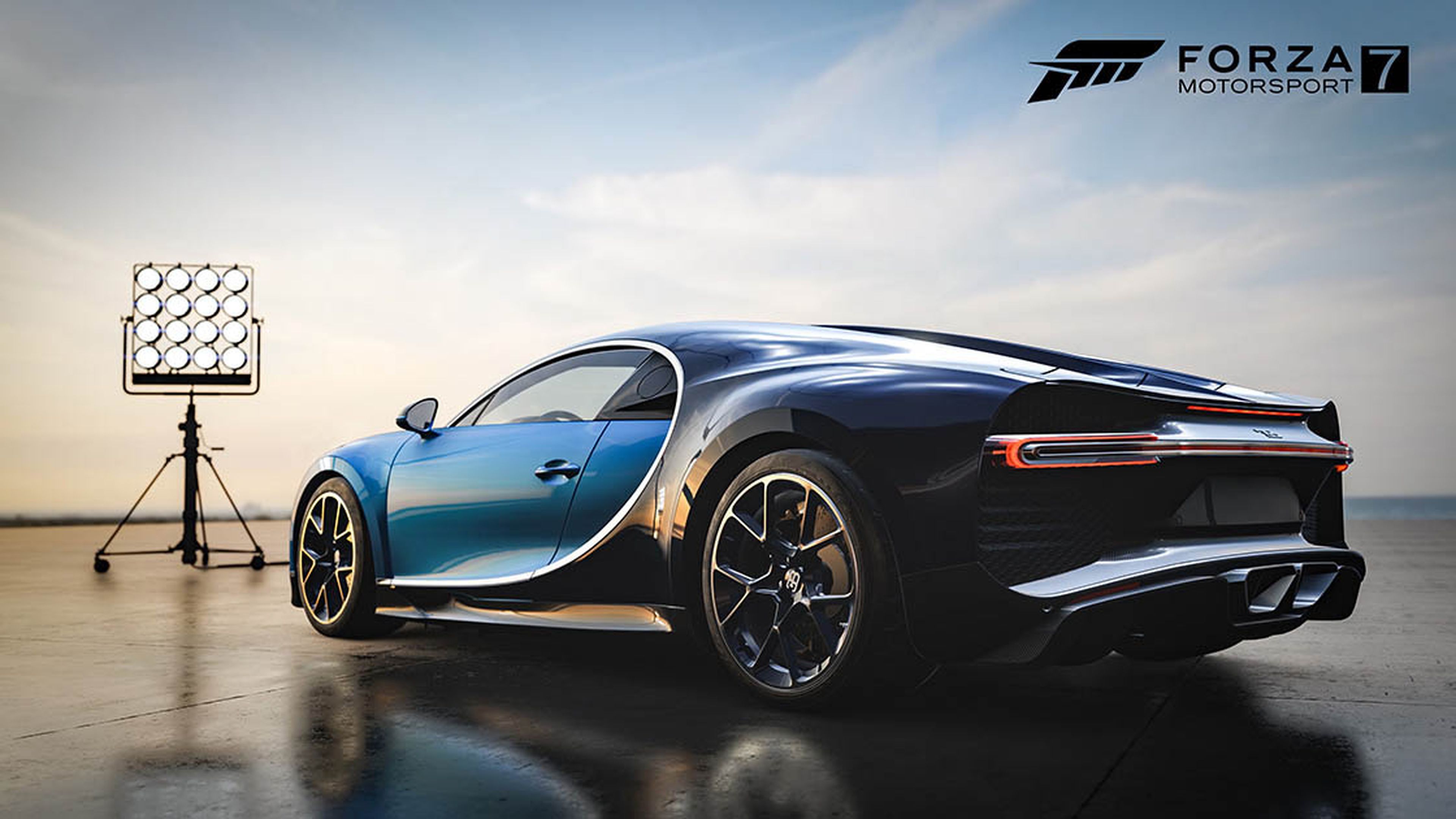 Bugatti Chiron en Forza 7
