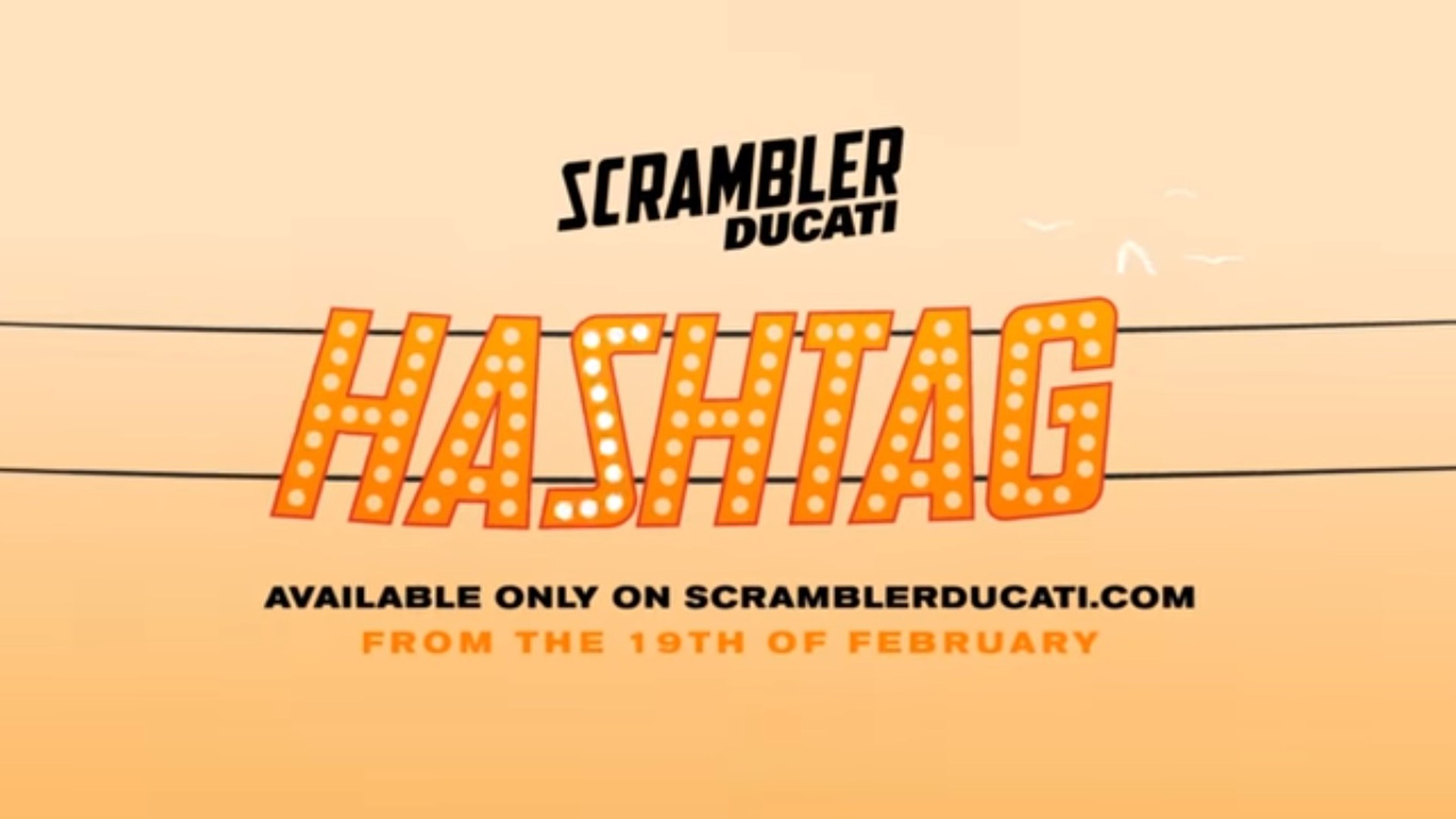 Ducati Scrambler Hashtag