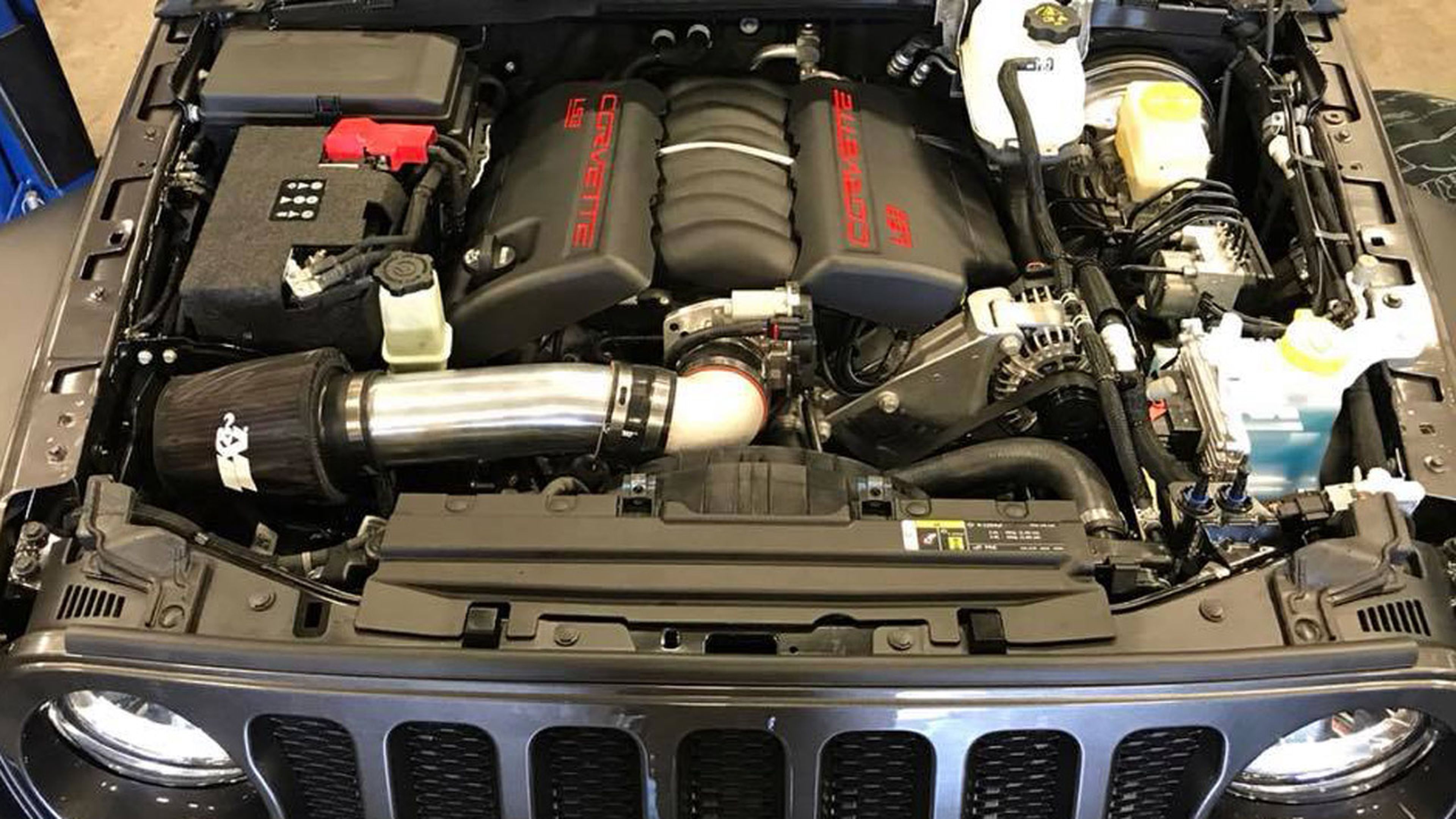 Jeep Wrangler 2018 con motor V8