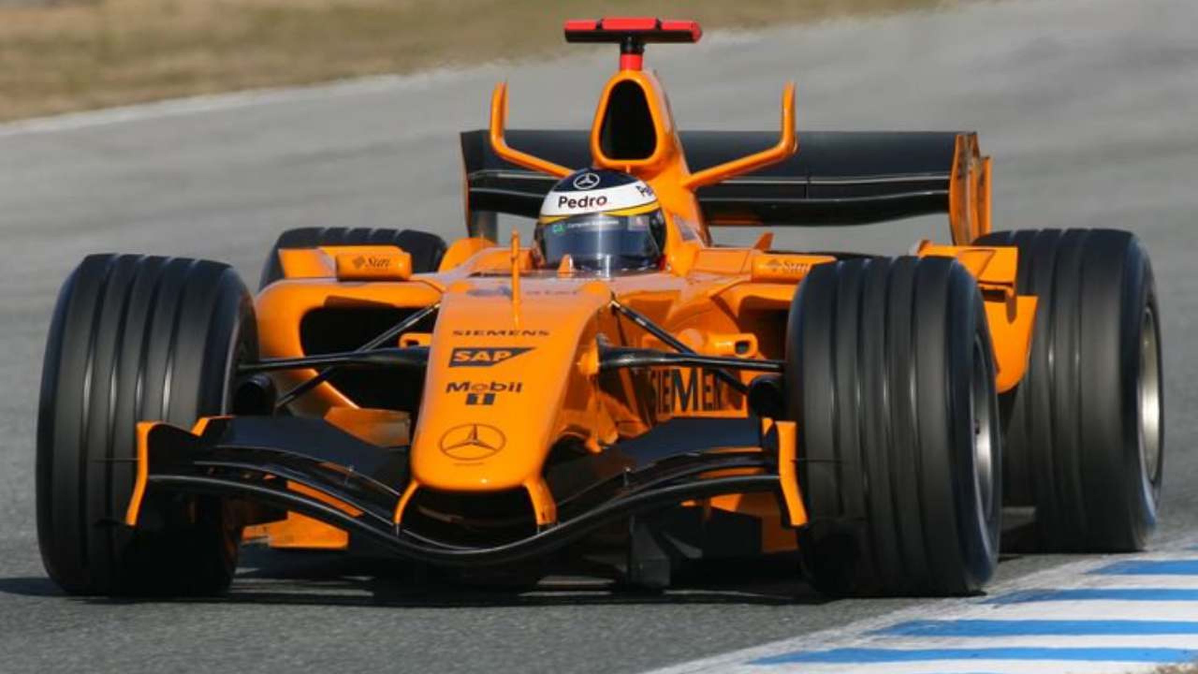 Test McLaren F1 De la Rosa