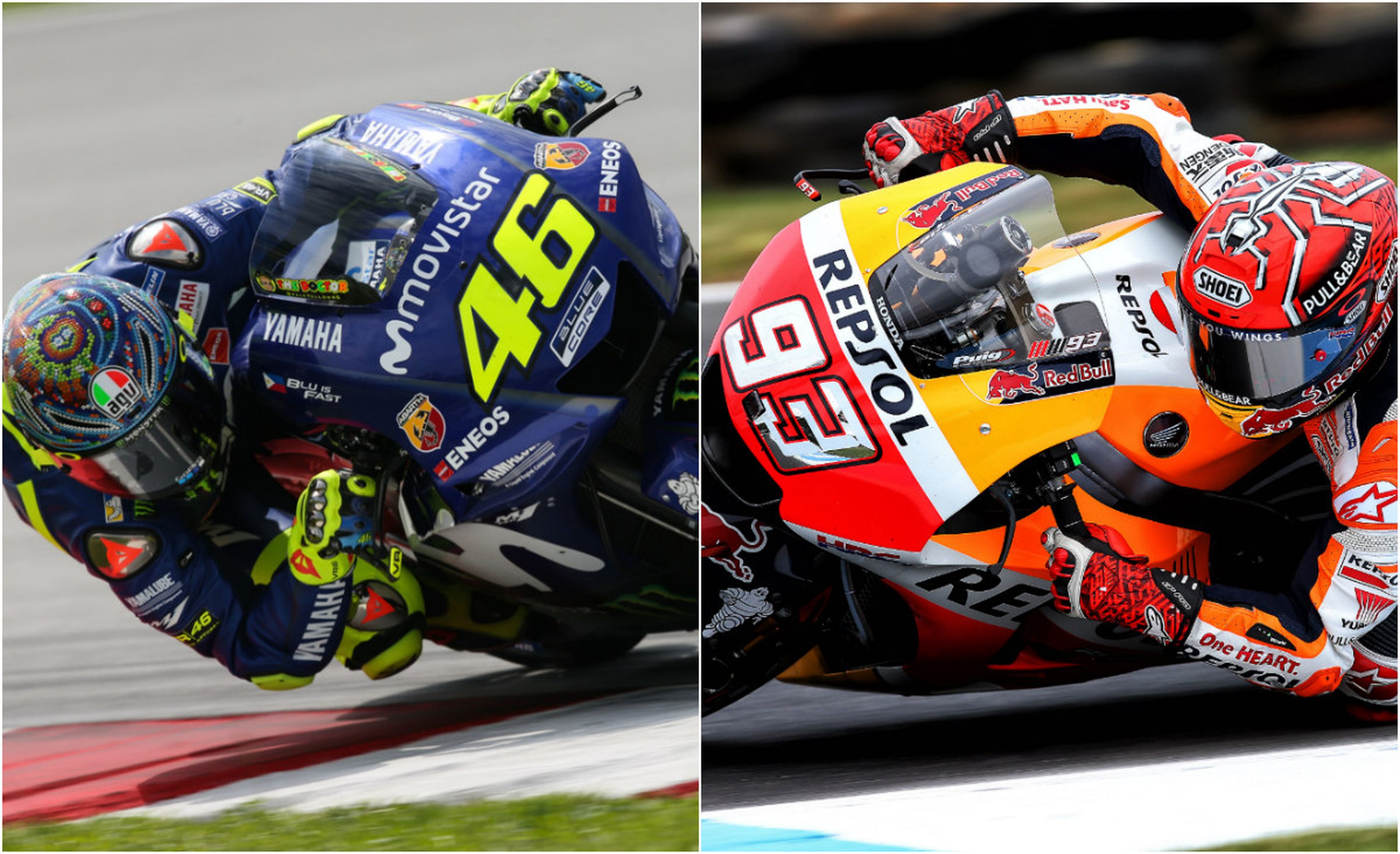 Valentino Rossi o Marc Márquez, ¿cuál es mejor?