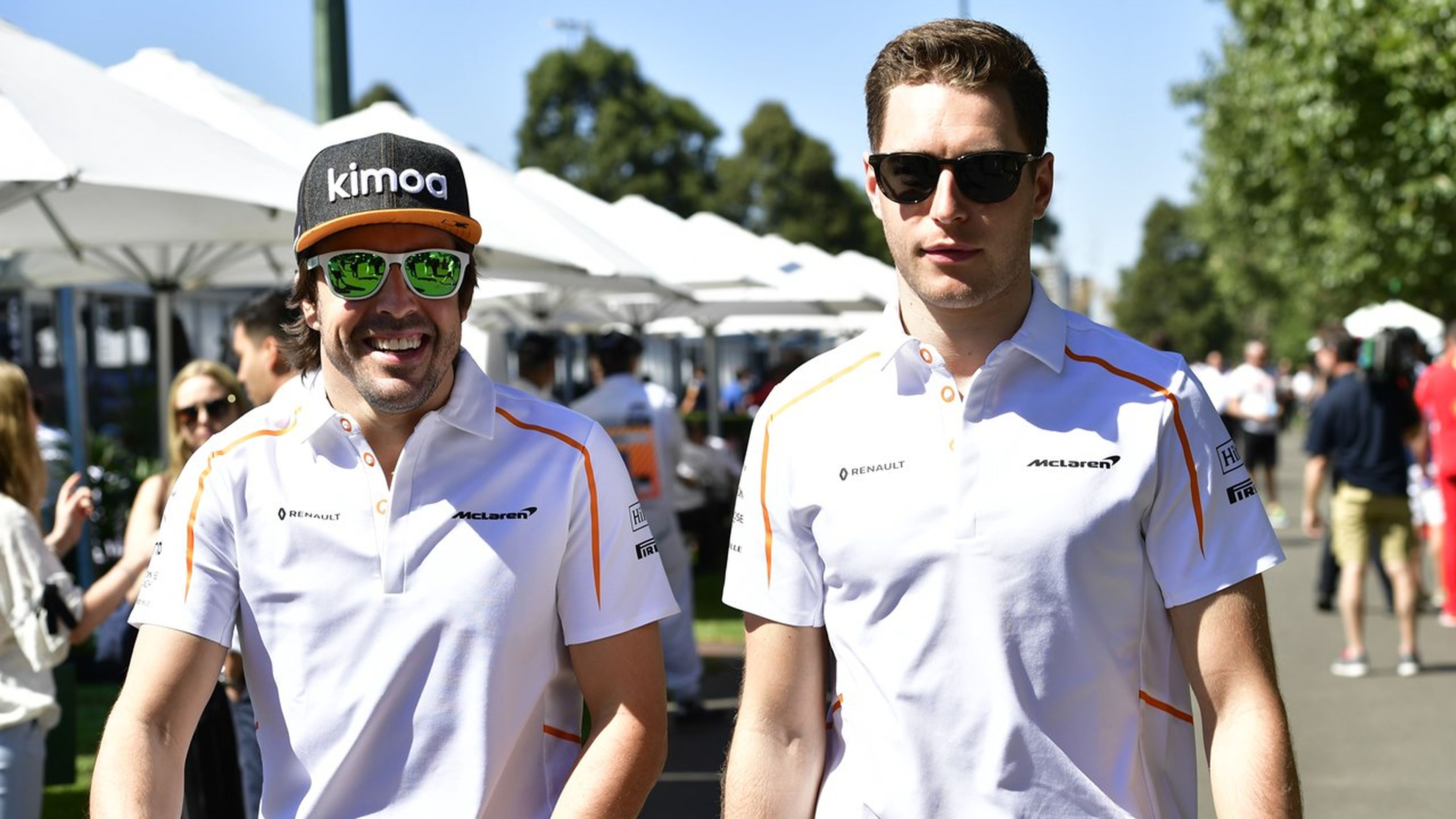 Alonso y Vandoorne McLaren