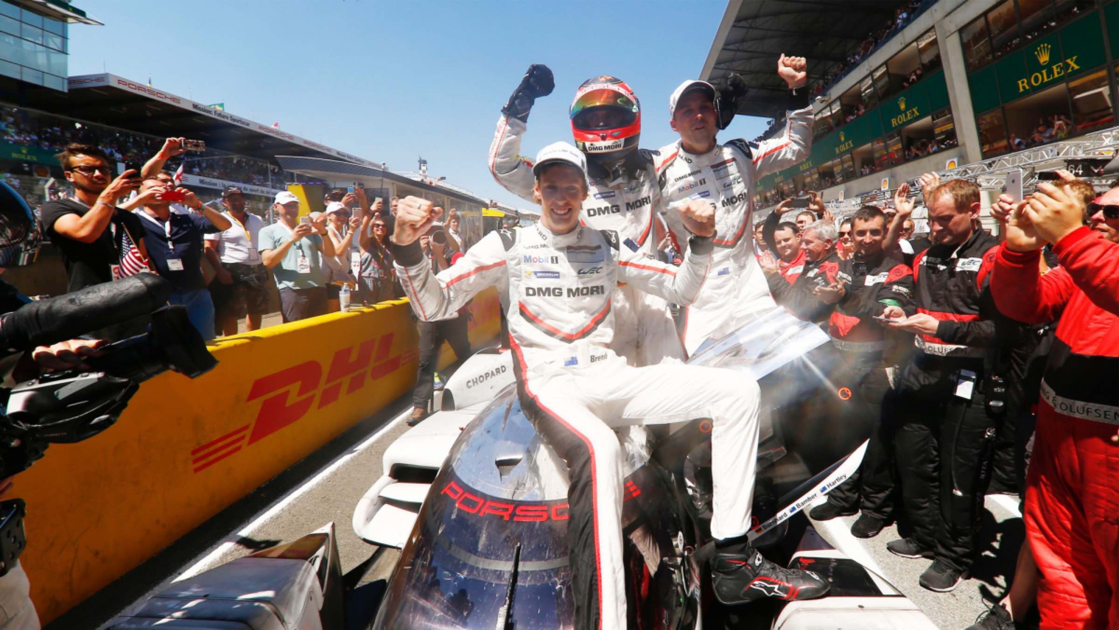 Brendon Hartley victoria Le Mans 2017
