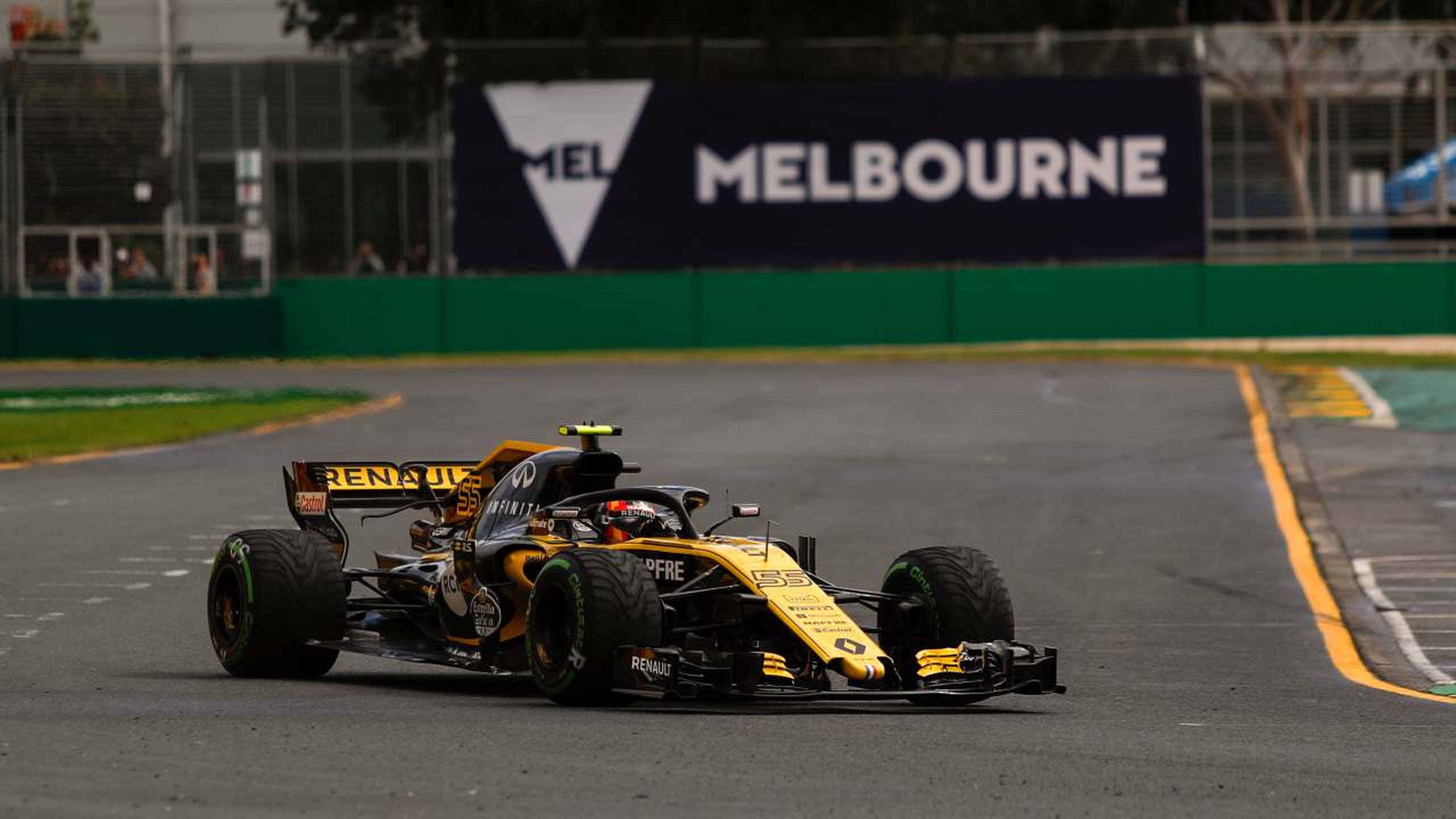 Carlos Sainz en la clasificación de Australia