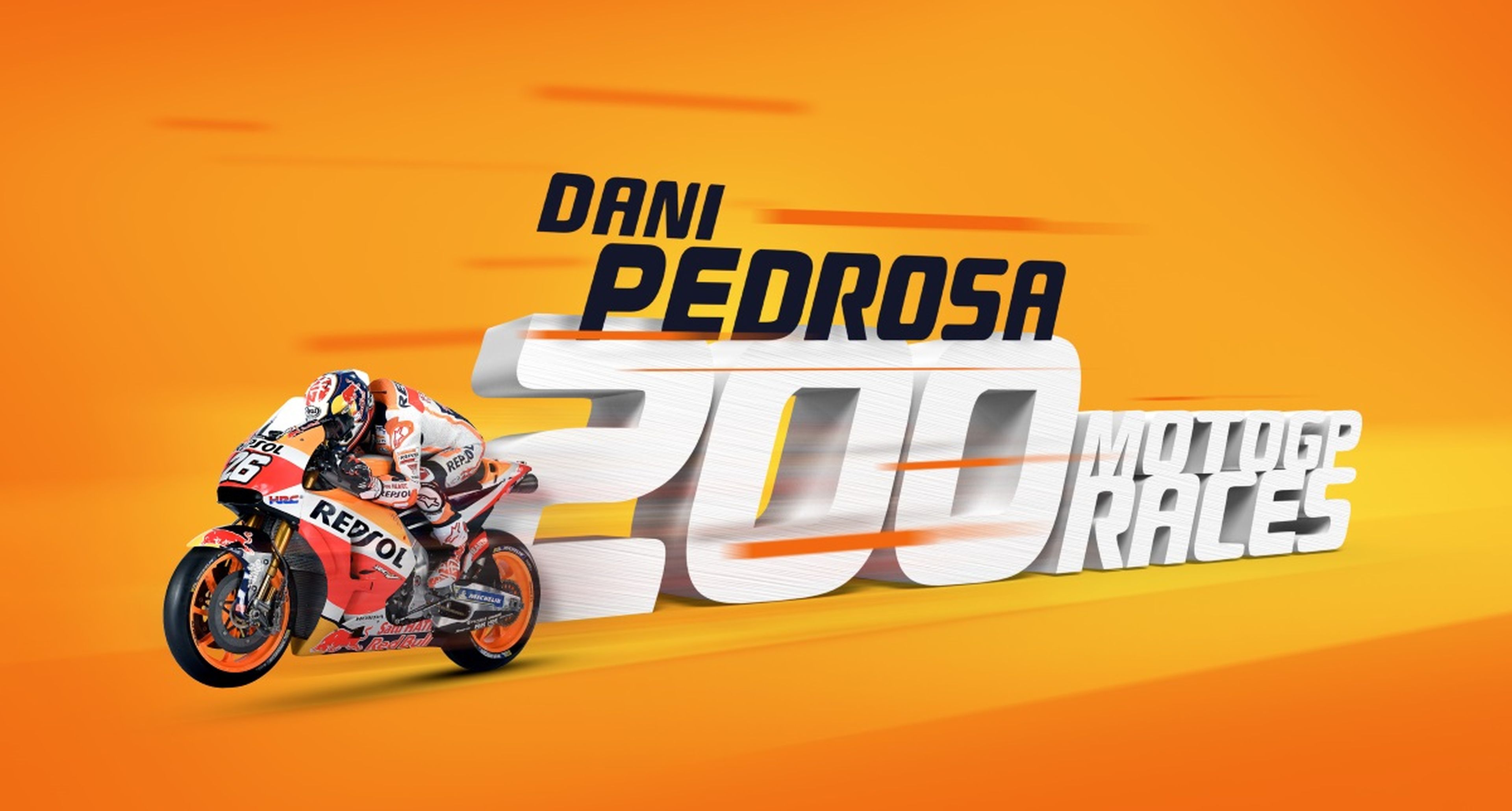 Dani Pedrosa, 200 carreras en MotoGP