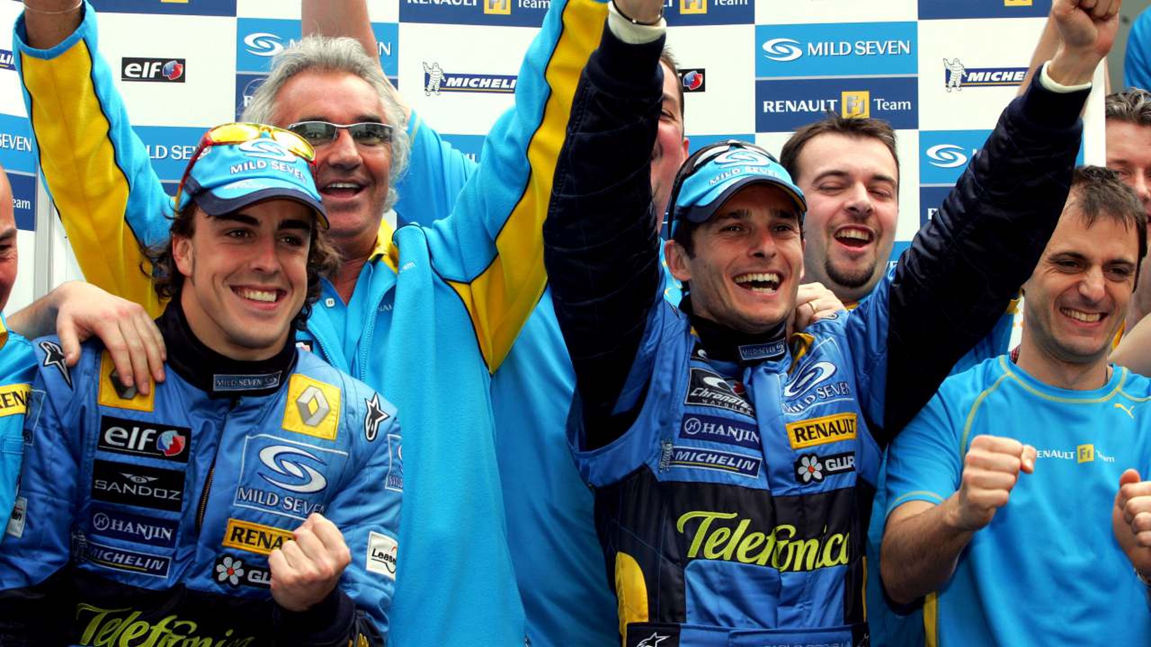 Giancarlo Fisichella gana el GP Australia 2005