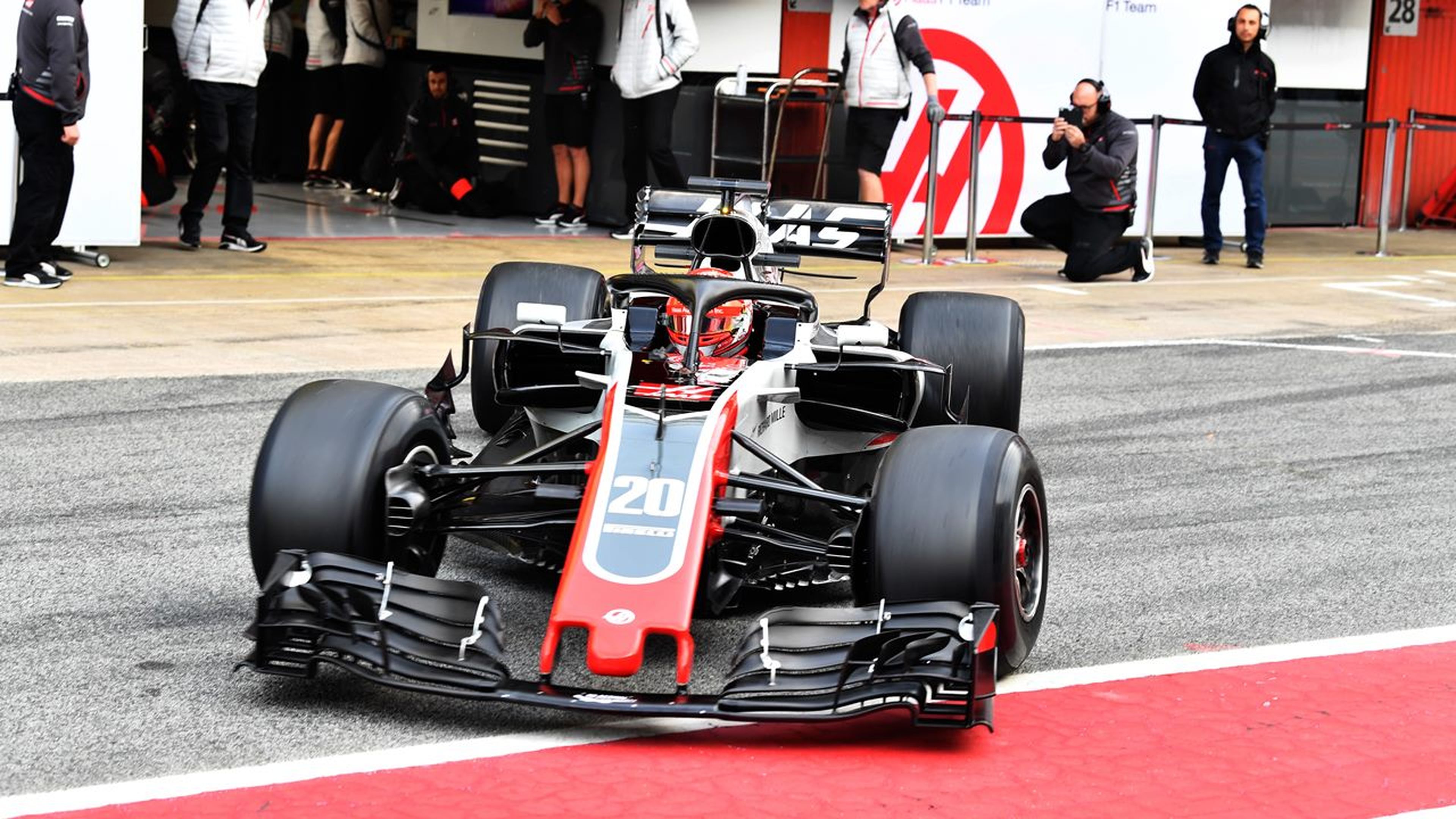 Haas F1 test 2
