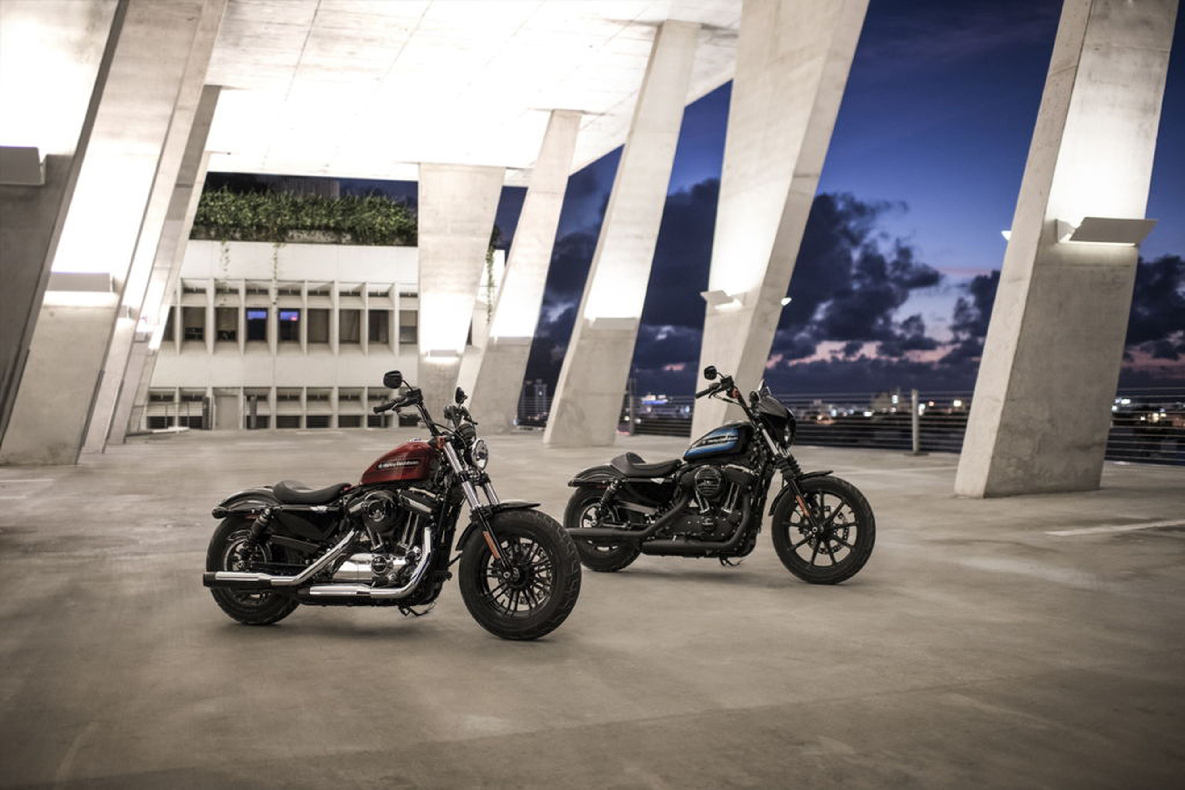Harley-Davidson Forty-Eight Special y Iron 1200