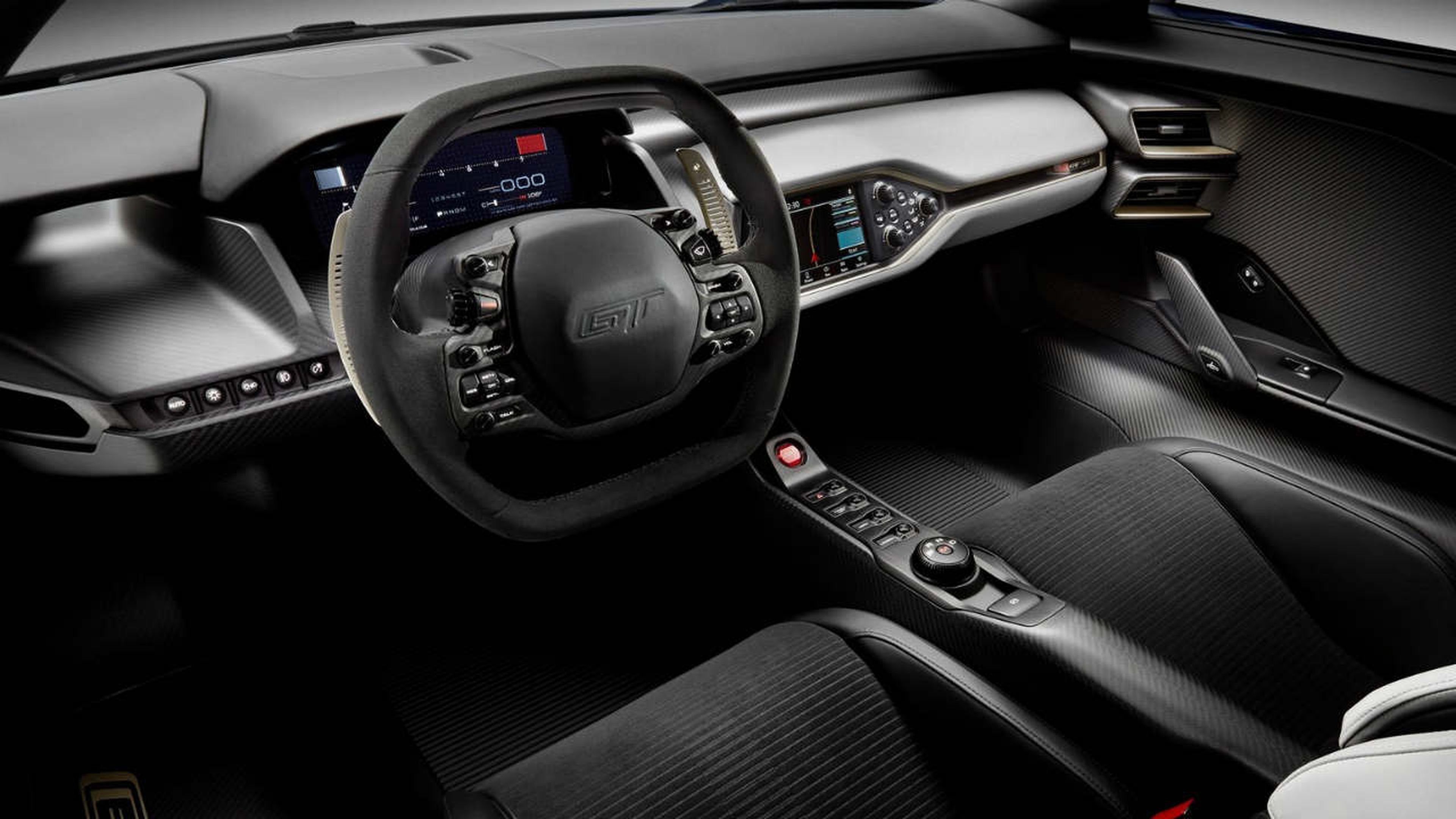 Interior del Ford GT