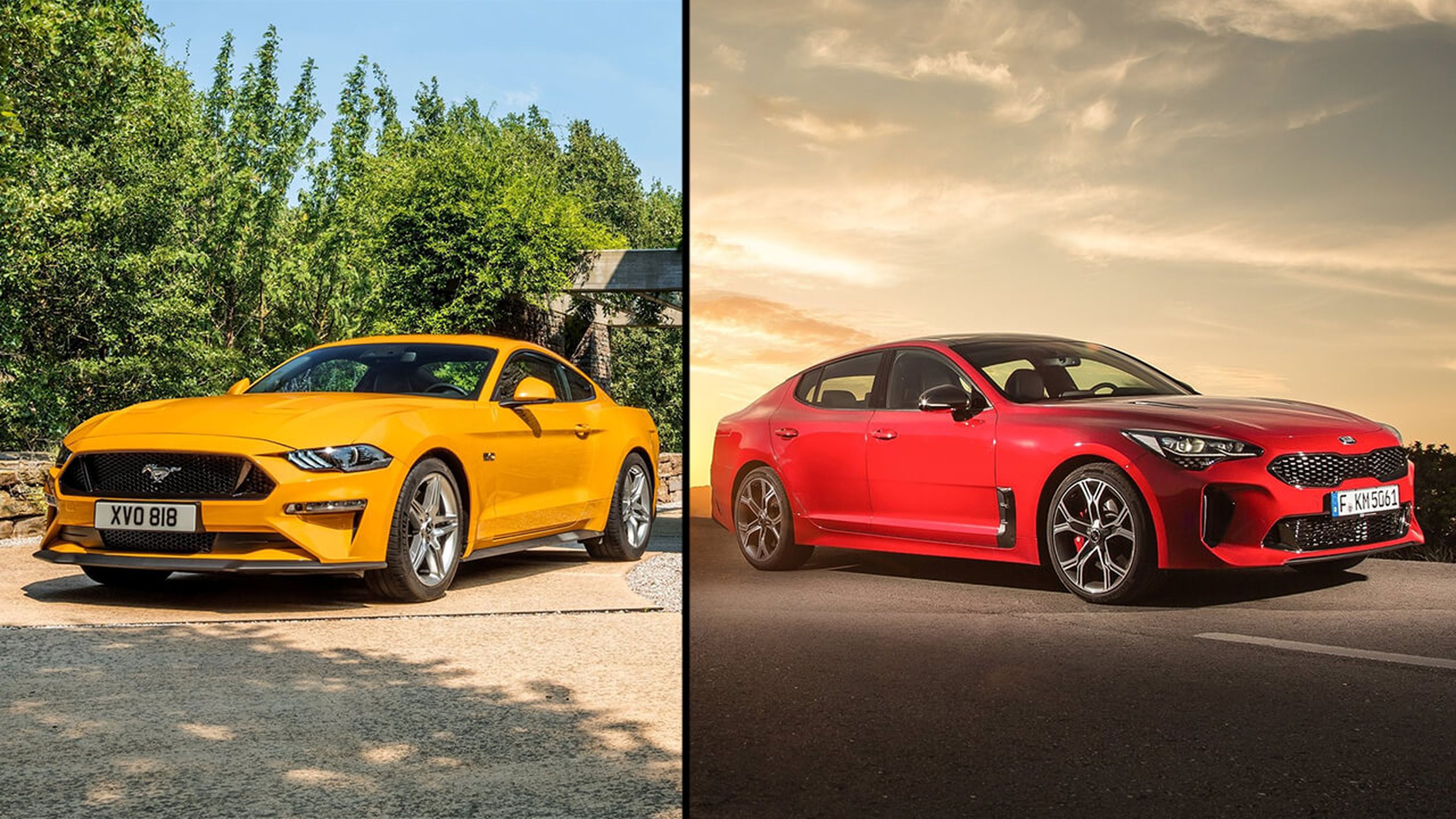Kia Stinger GT vs Ford Mustang GT