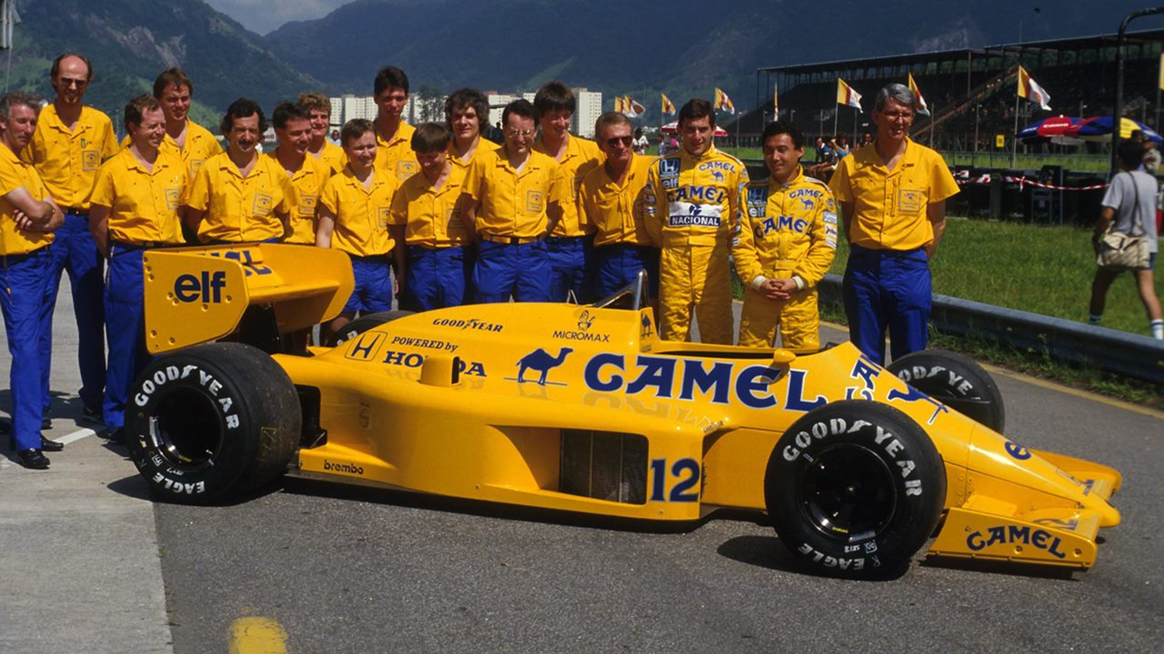 Lotus en la temporada 1987