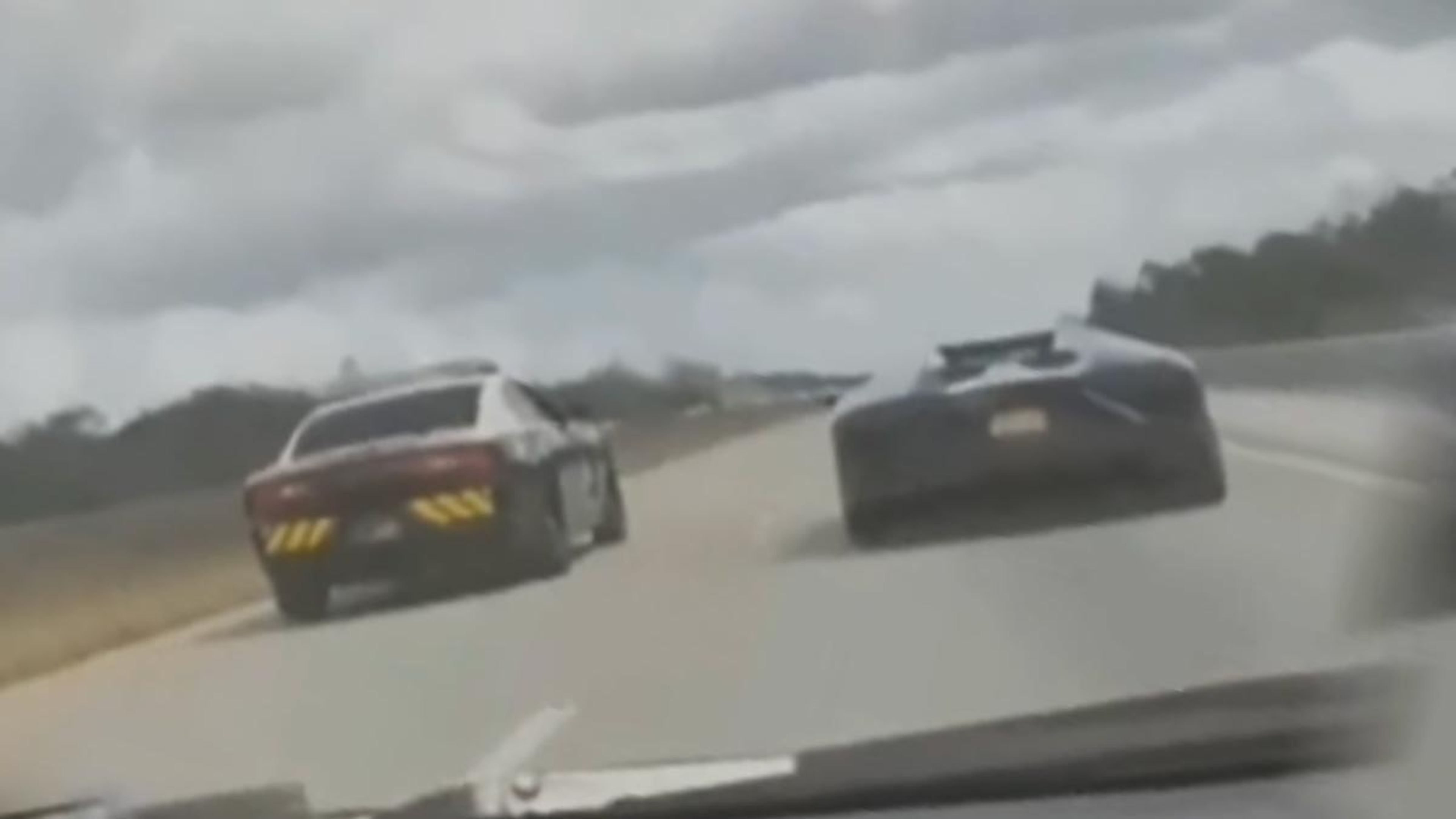 Policía de Florida y Lamborghini Aventador