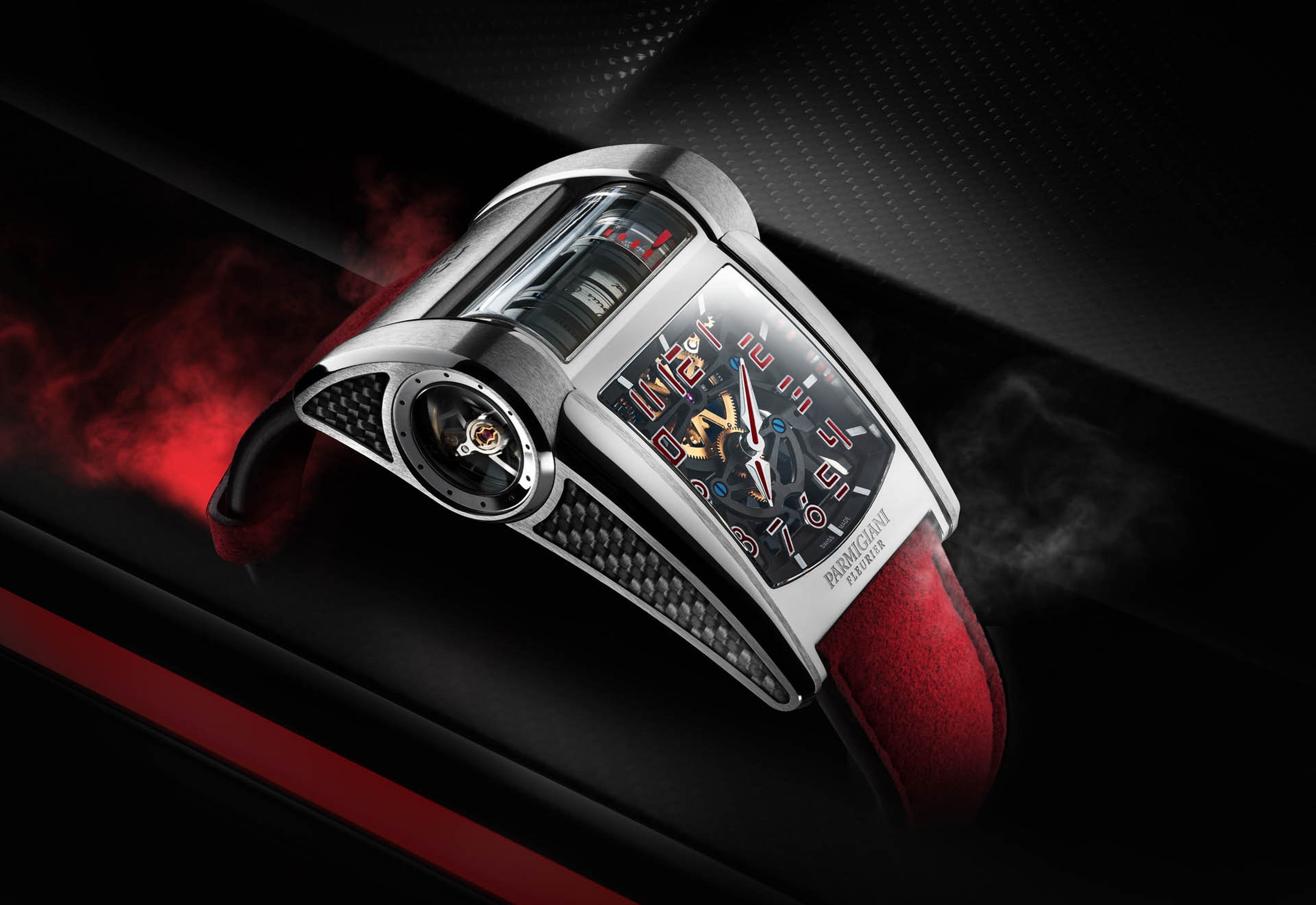 Reloj de Parmigiani inspirado en el Bugatti Chiron Sport