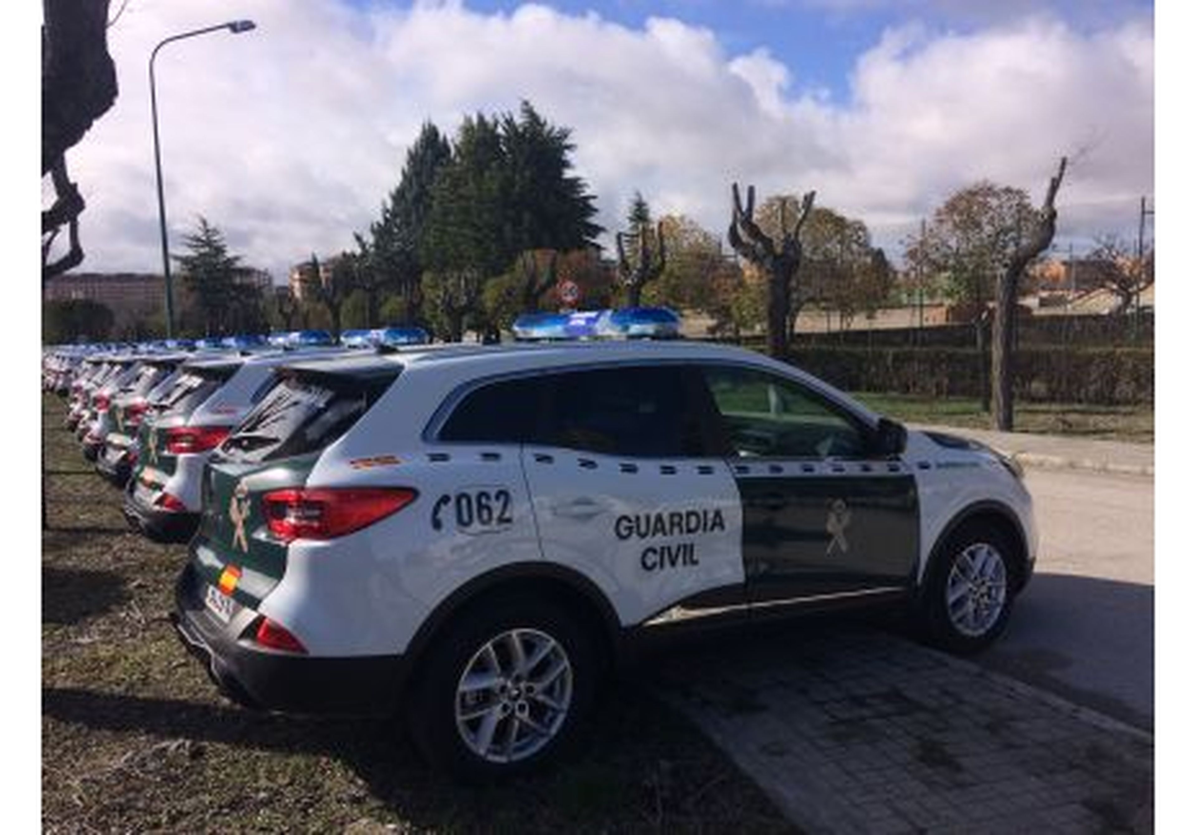Renault entrega 180 unidades del Kadjar a la Guardia Civil