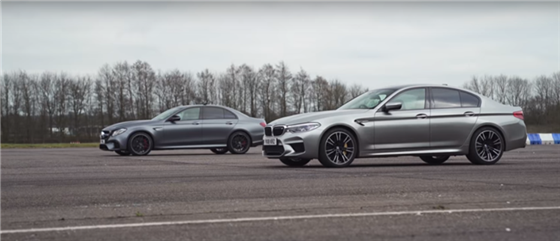 VÍDEO: BMW M5 2018 Vs. Mercedes-AMG E 63 S