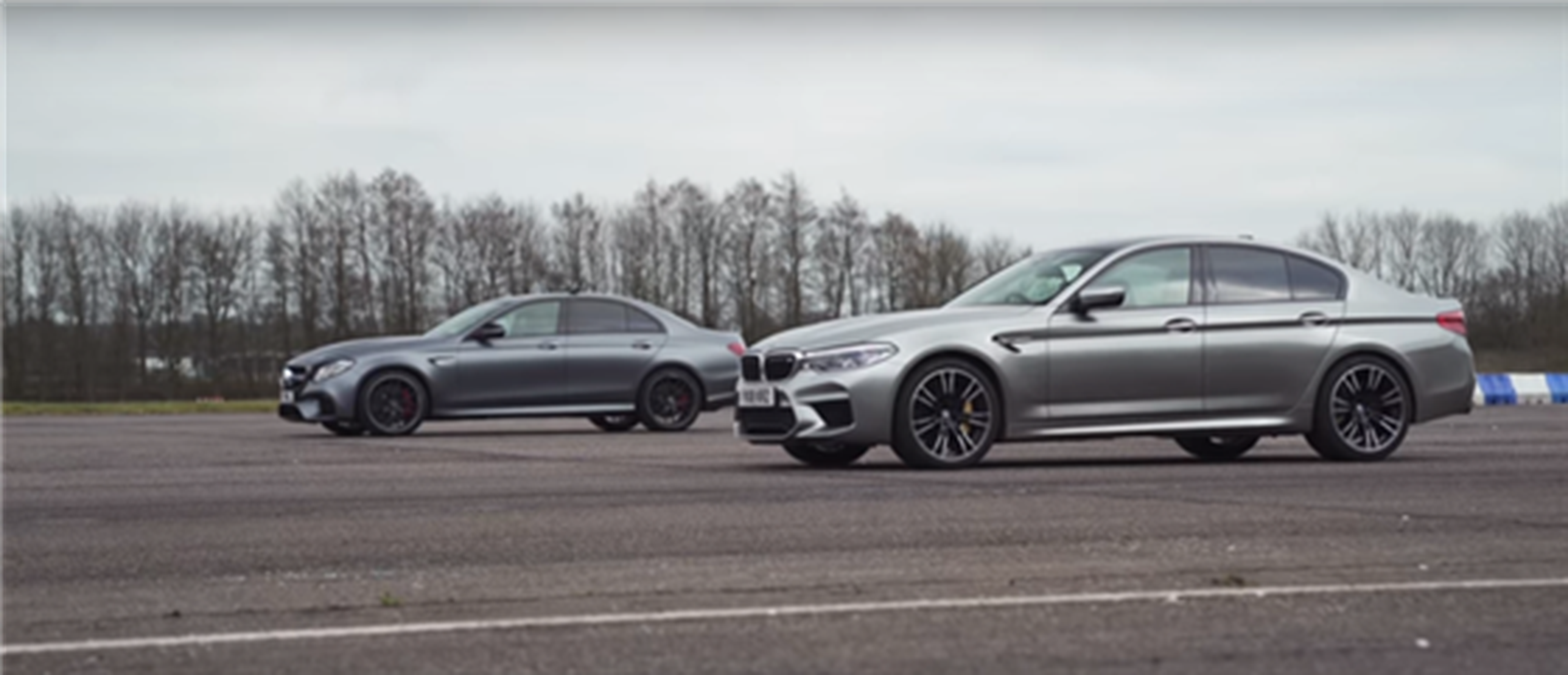 VÍDEO: BMW M5 2018 vs. Mercedes-AMG E 63 S