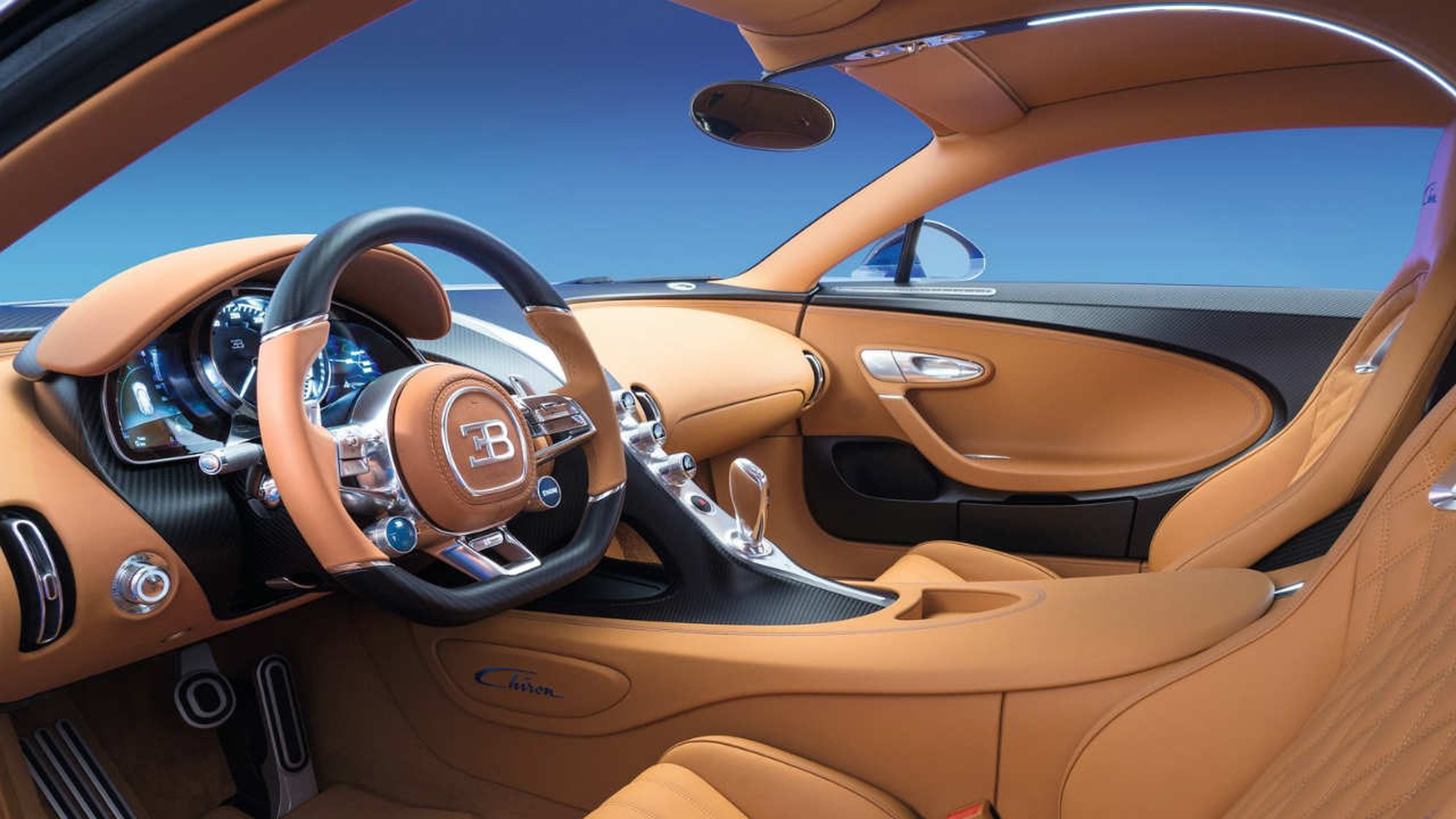 Así es el espectacular interior del Bugatti Chiron Auto Bild España