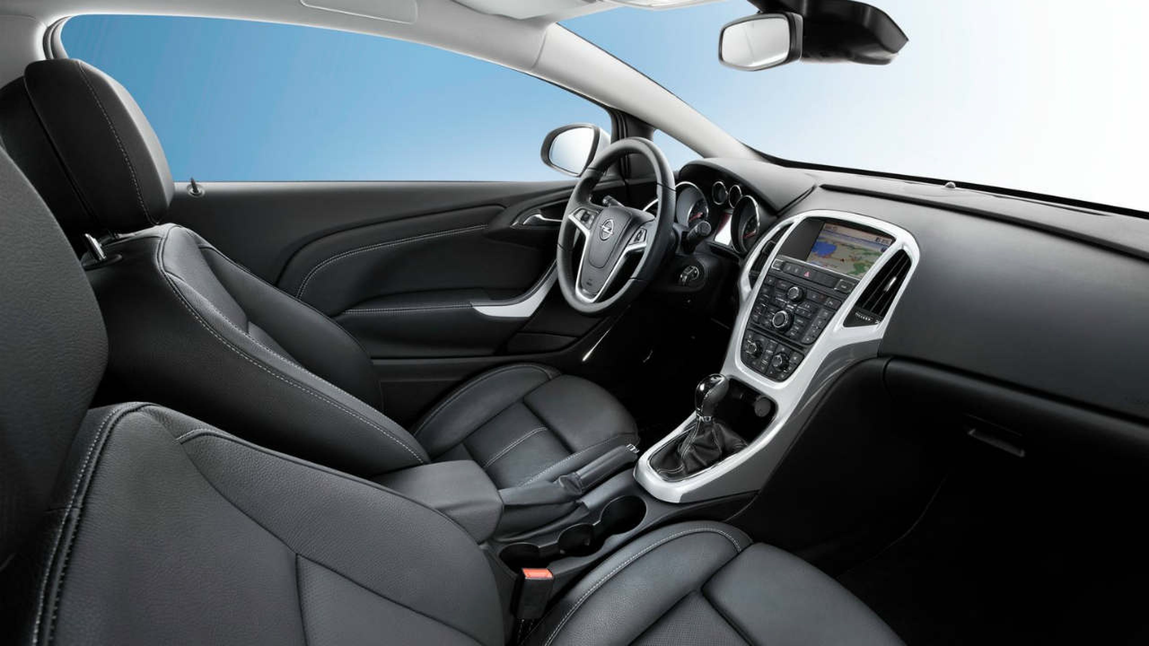 Interior del Opel Astra GTC