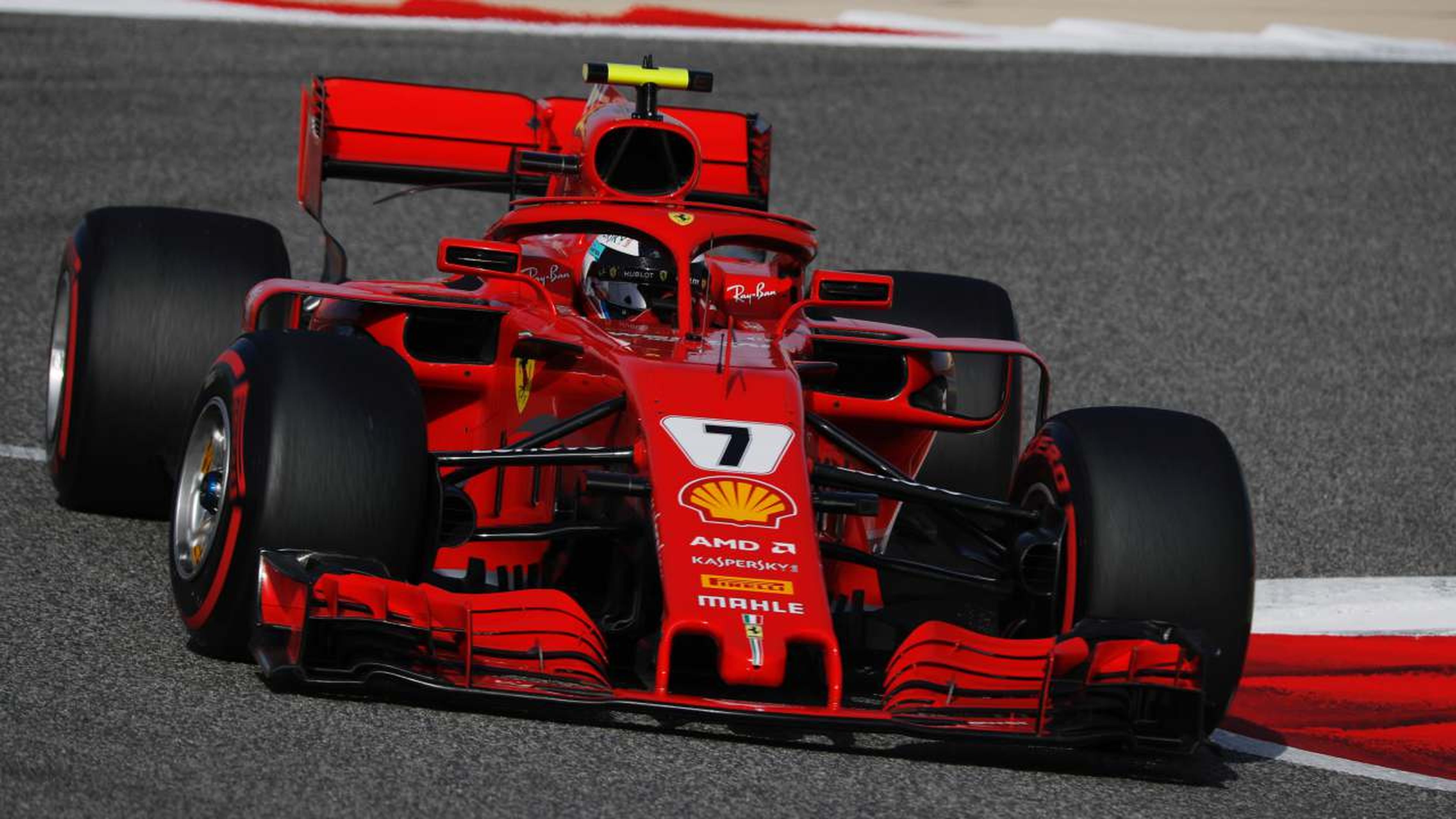 Kimi Raikkonen en la clasificacion de Bahrein