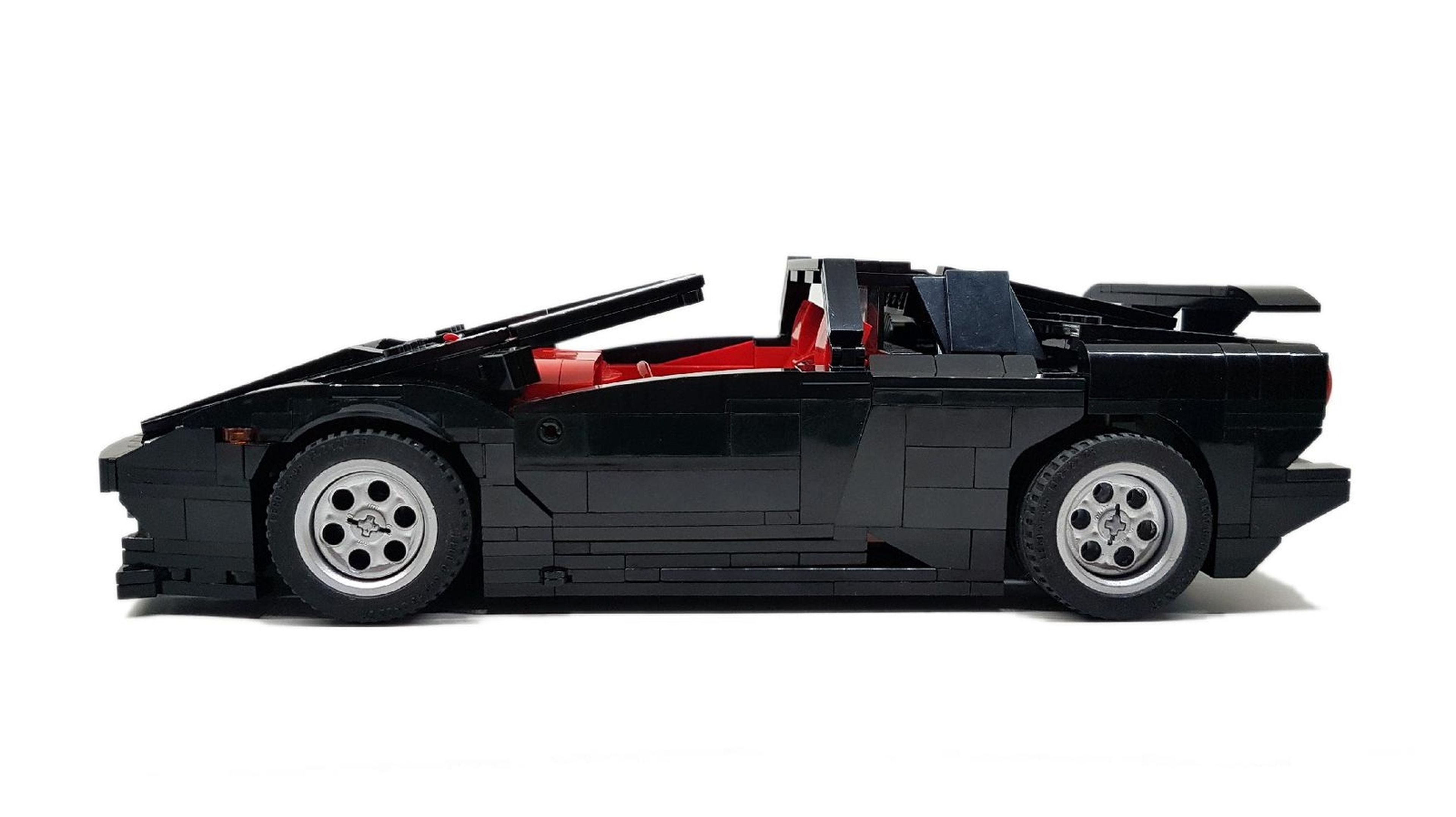 Lamborghini Diablo de Lego
