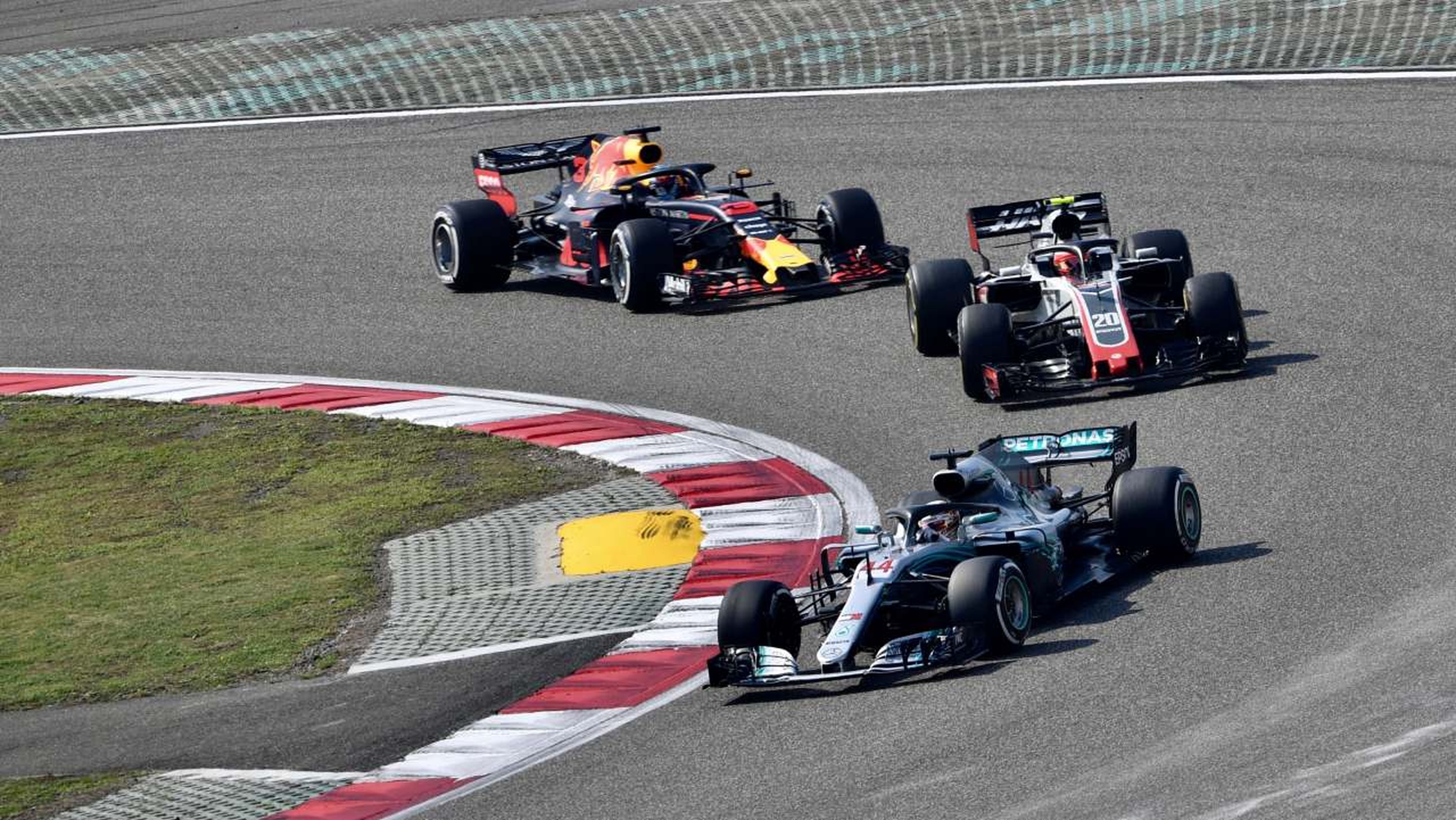 Lewis Hamilton en el GP de CHina 2018