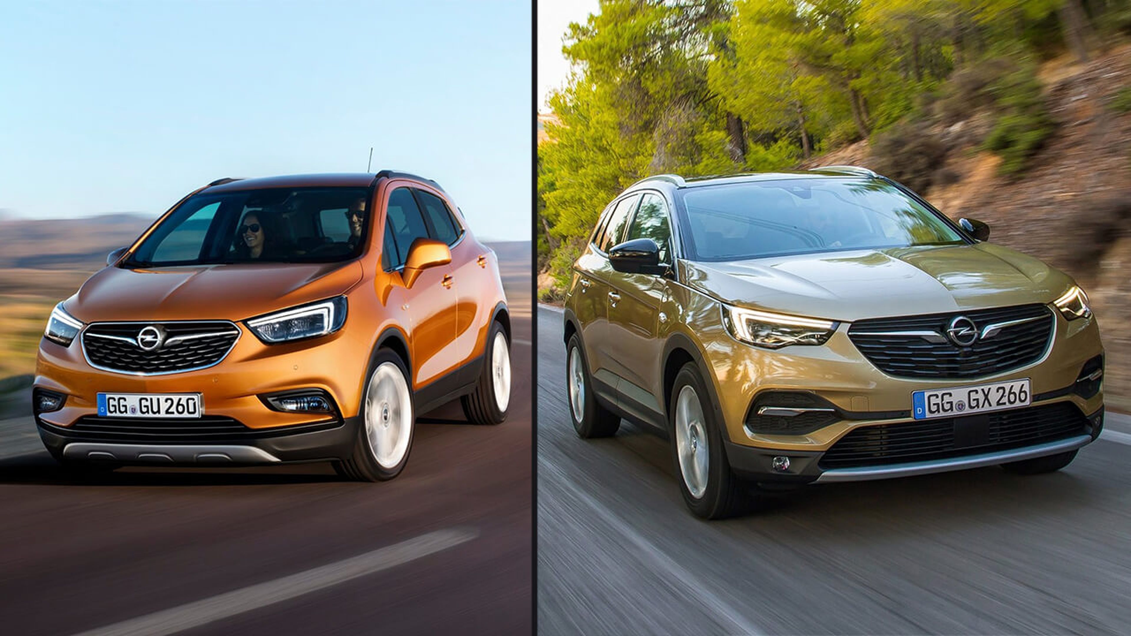 Opel Grandland X vs Opel Mokka X