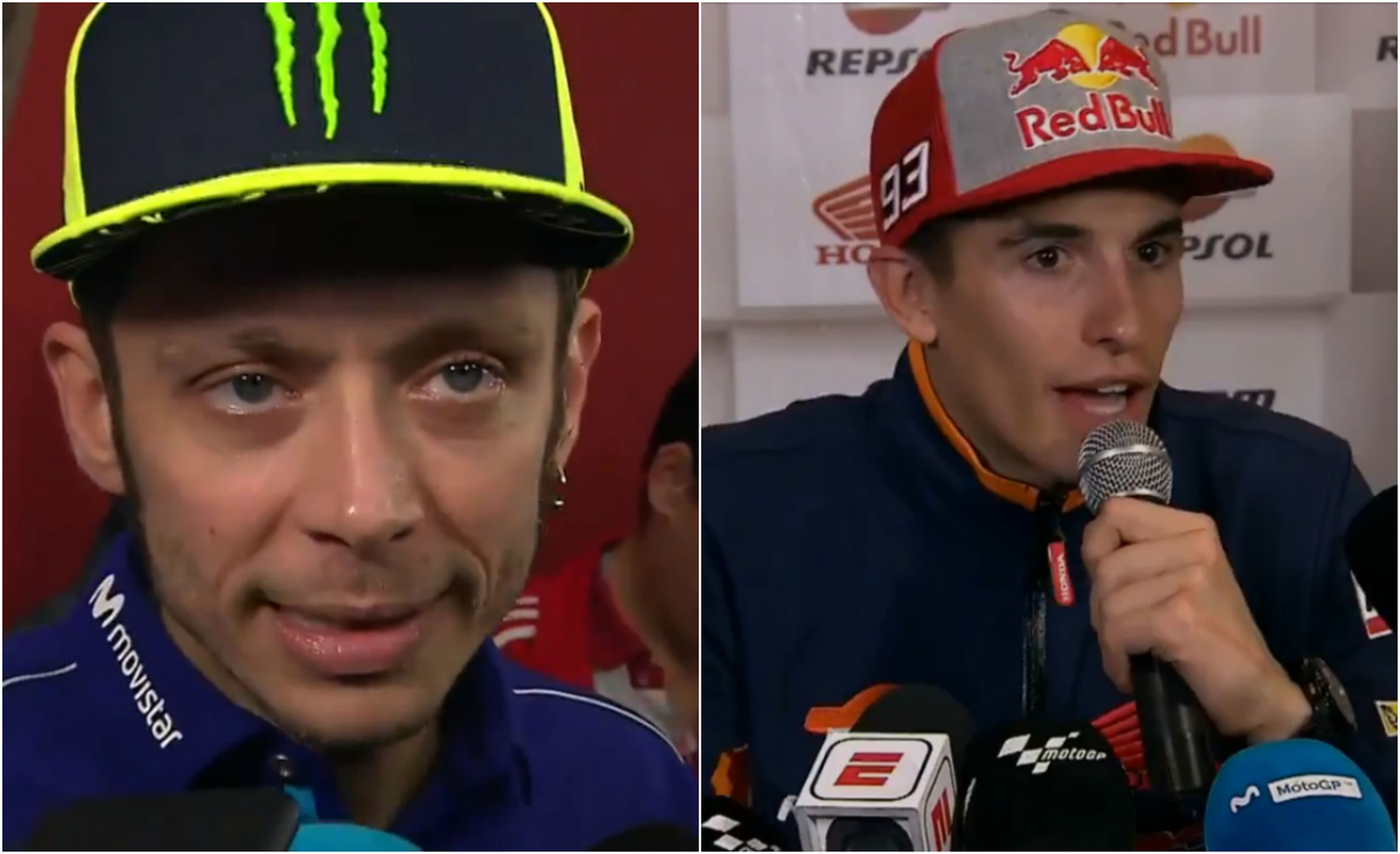 ¿Quién tiene razón, Valentino Rossi o Marc Márquez?