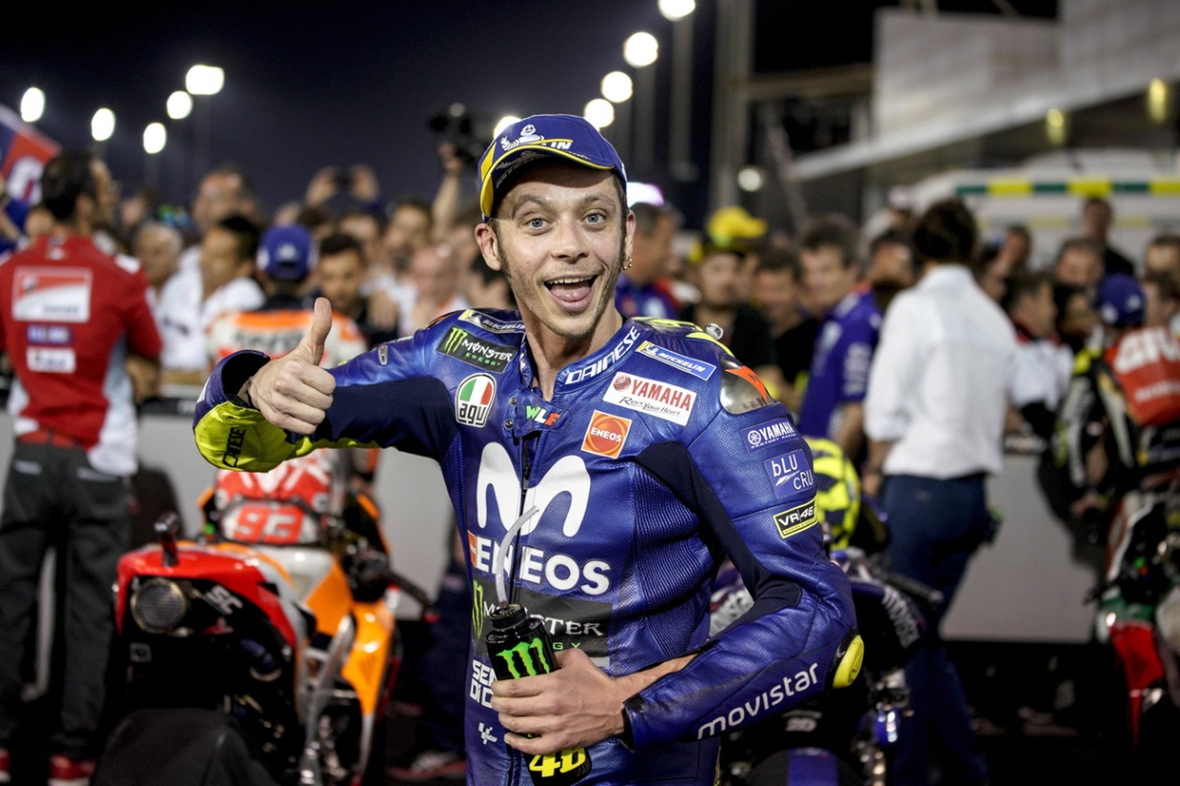 Rossi enmarca su accidente con Márquez en Argentina