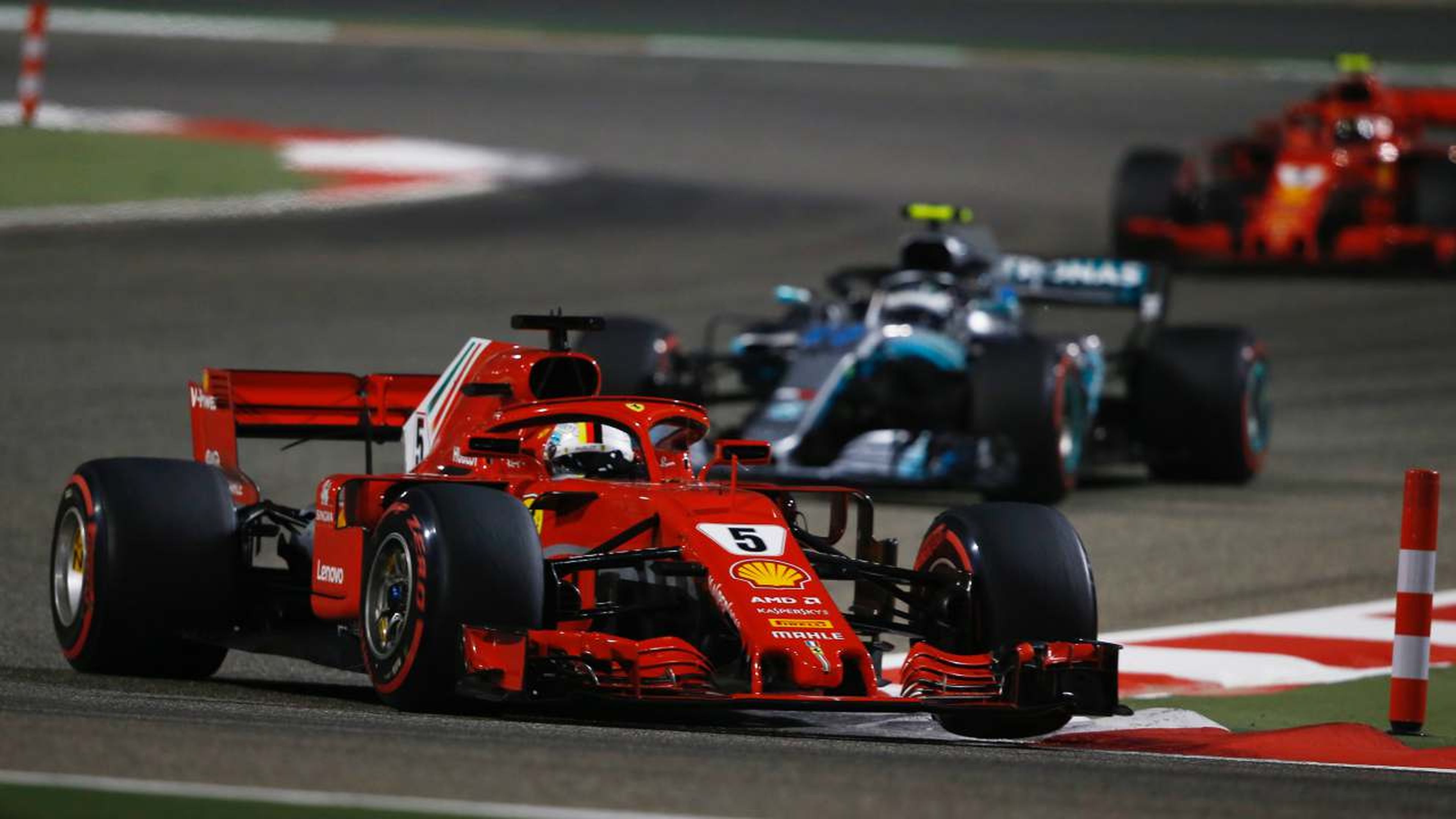 Victoria de Vettel en el GP de Bahrein
