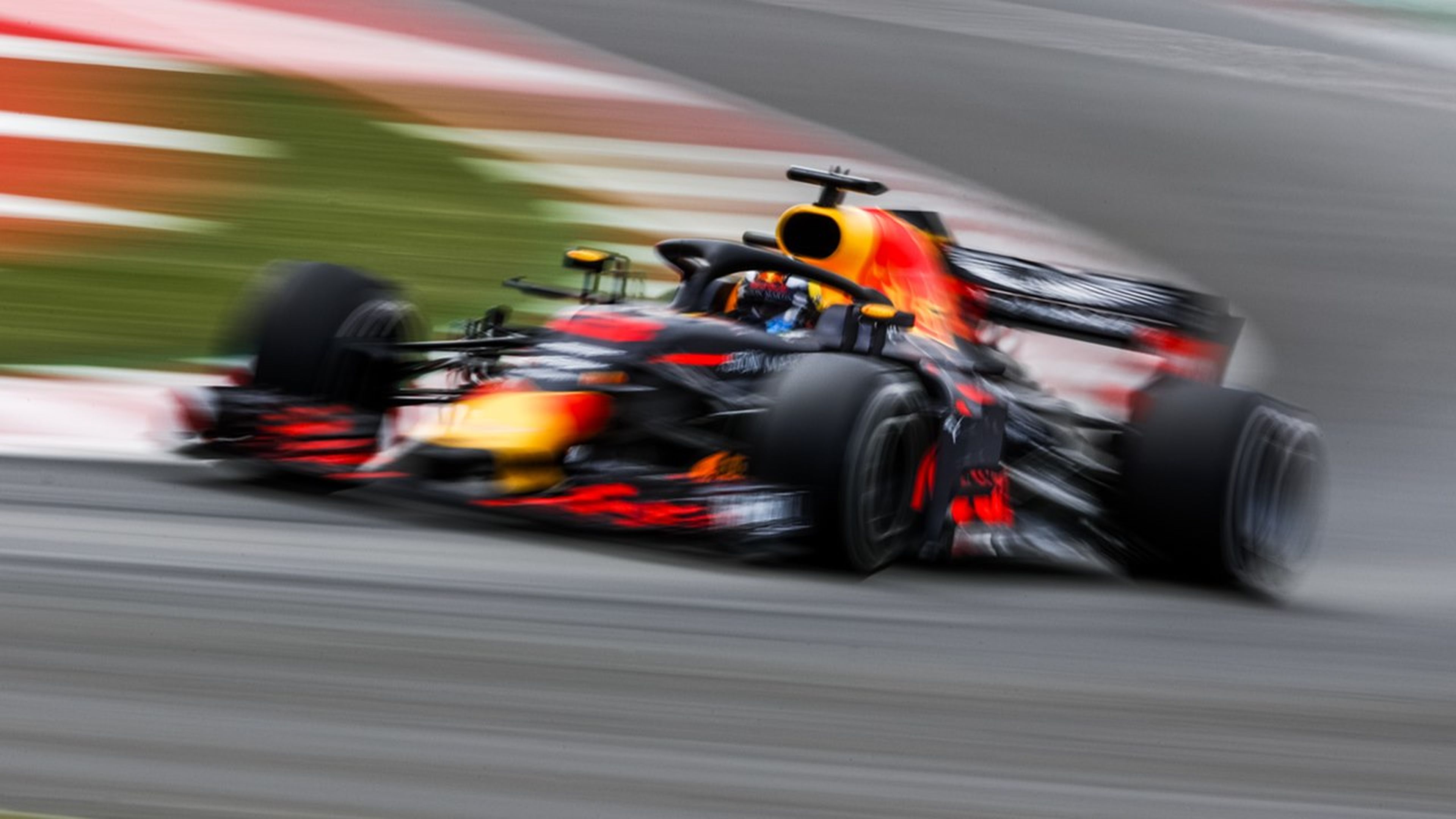 Daniel Ricciardo en el GP España 2018