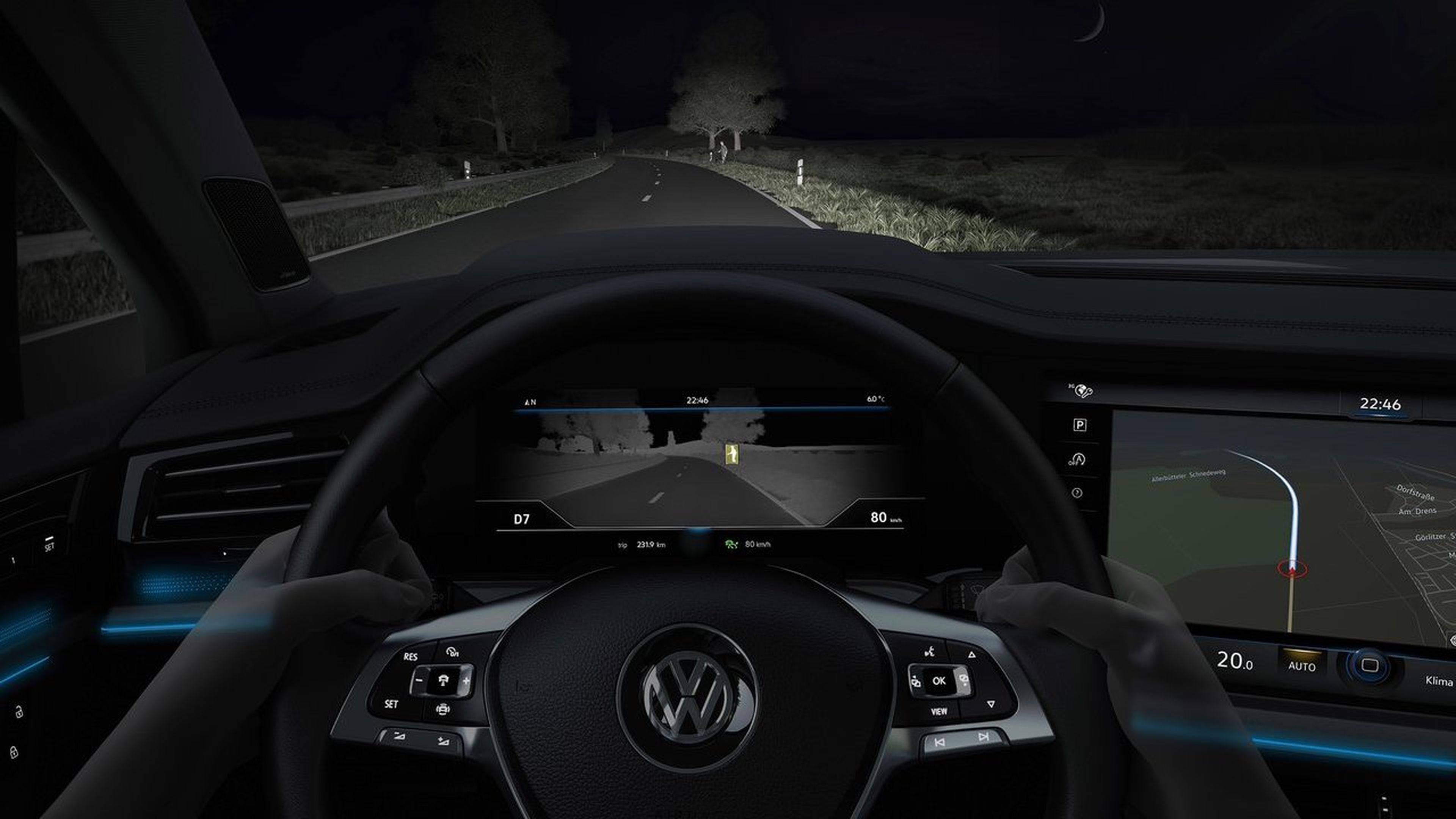 Night Vision Volkswagen