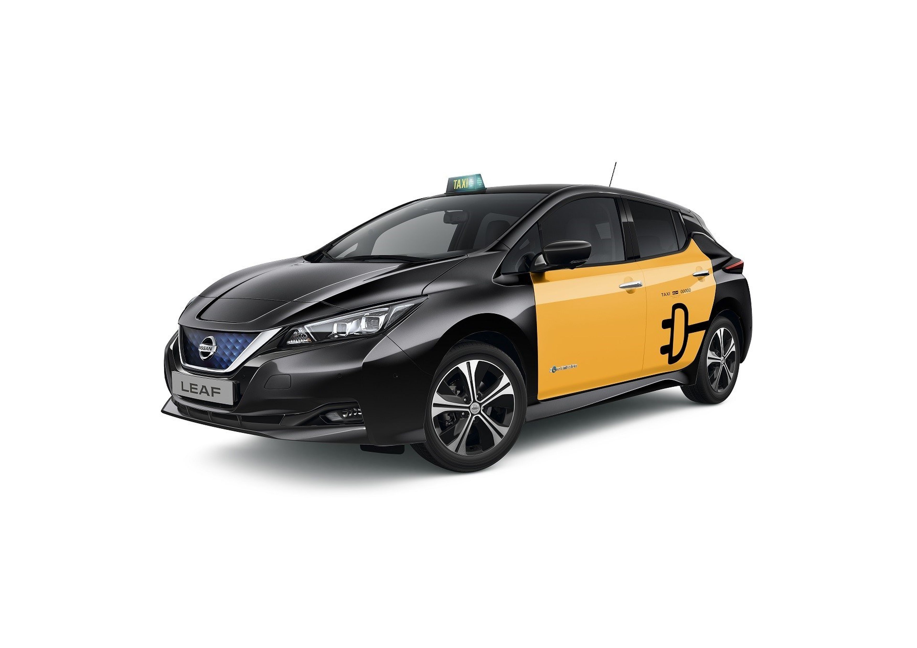 El nuevo Nissan LEAF ya tiene autorización para su uso como taxi en Barcelona y Madrid
