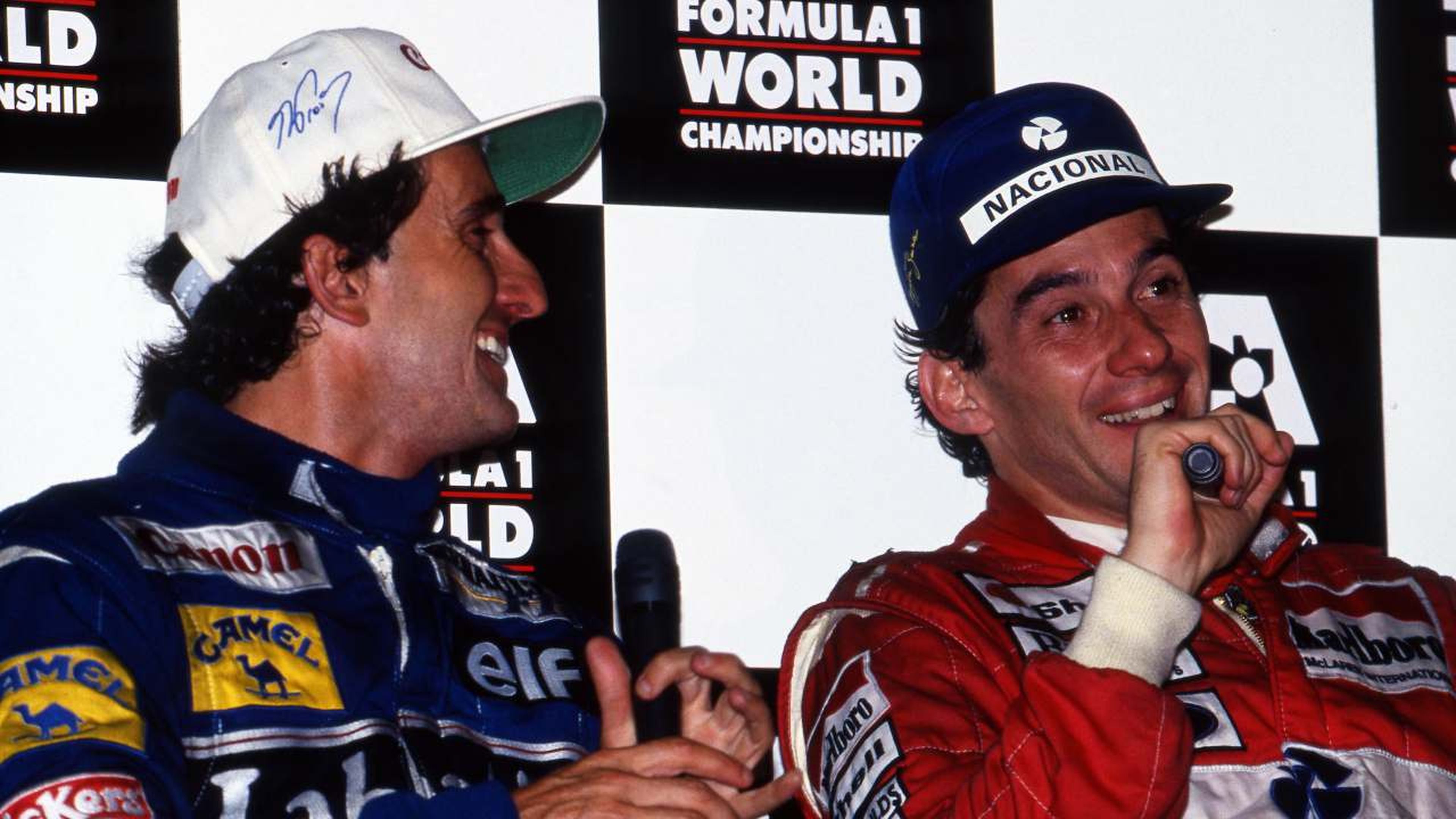 Prost y Senna en el GP Australia de 1993