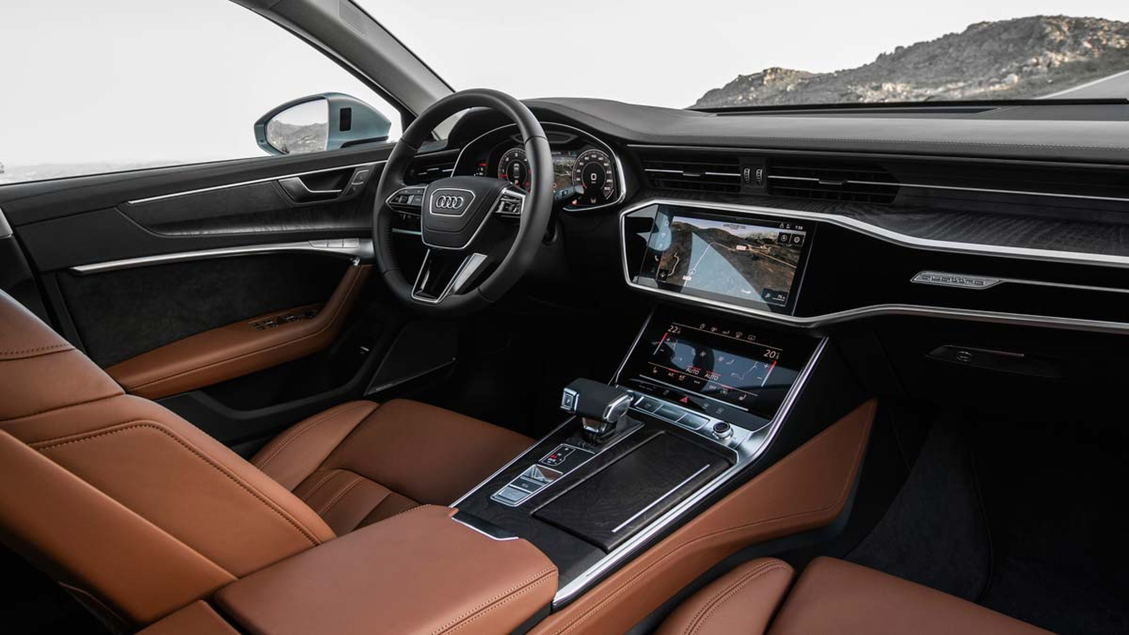 Prueba Audi A6 2018 interior