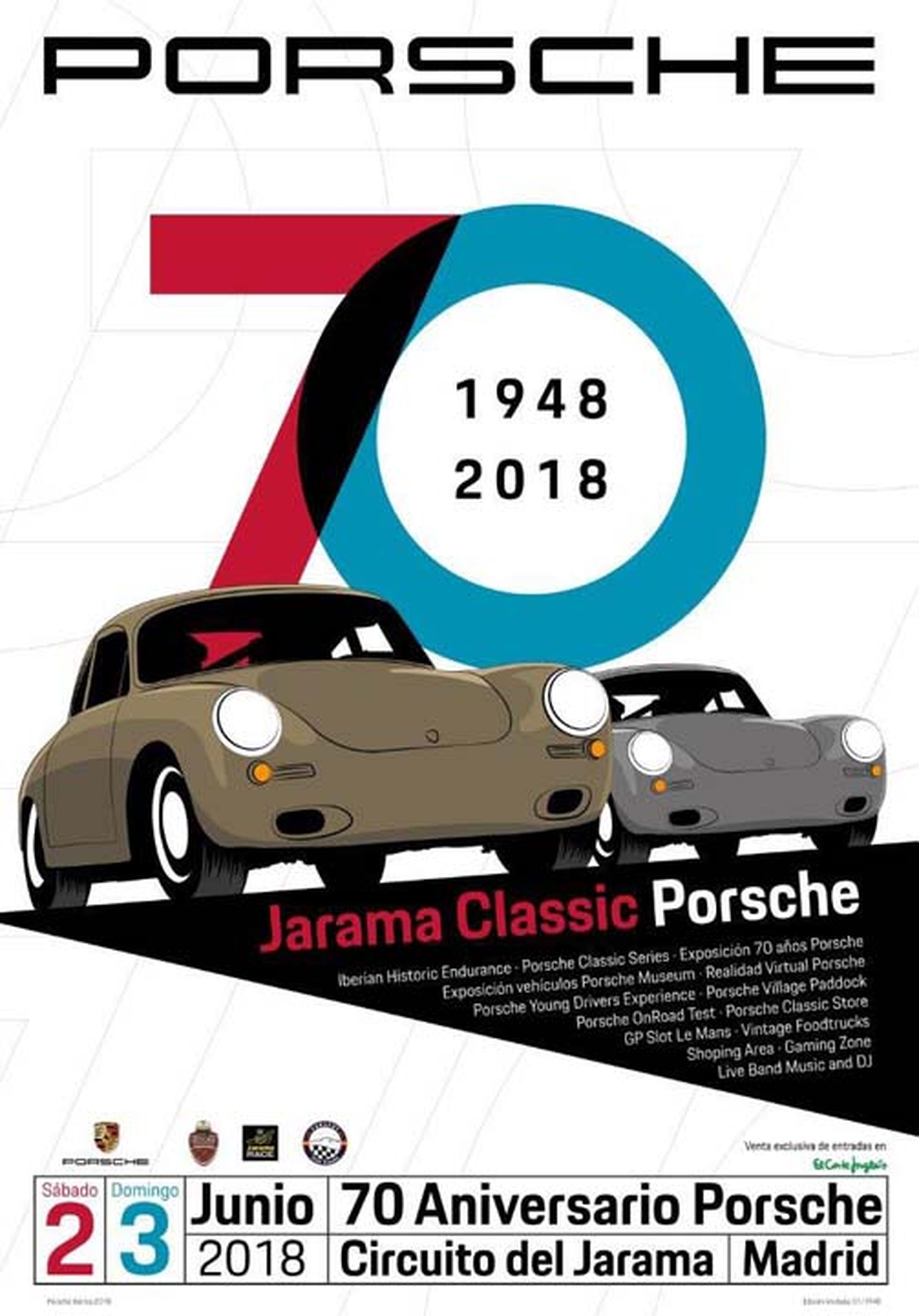 70 años de Porsche en el Jarama