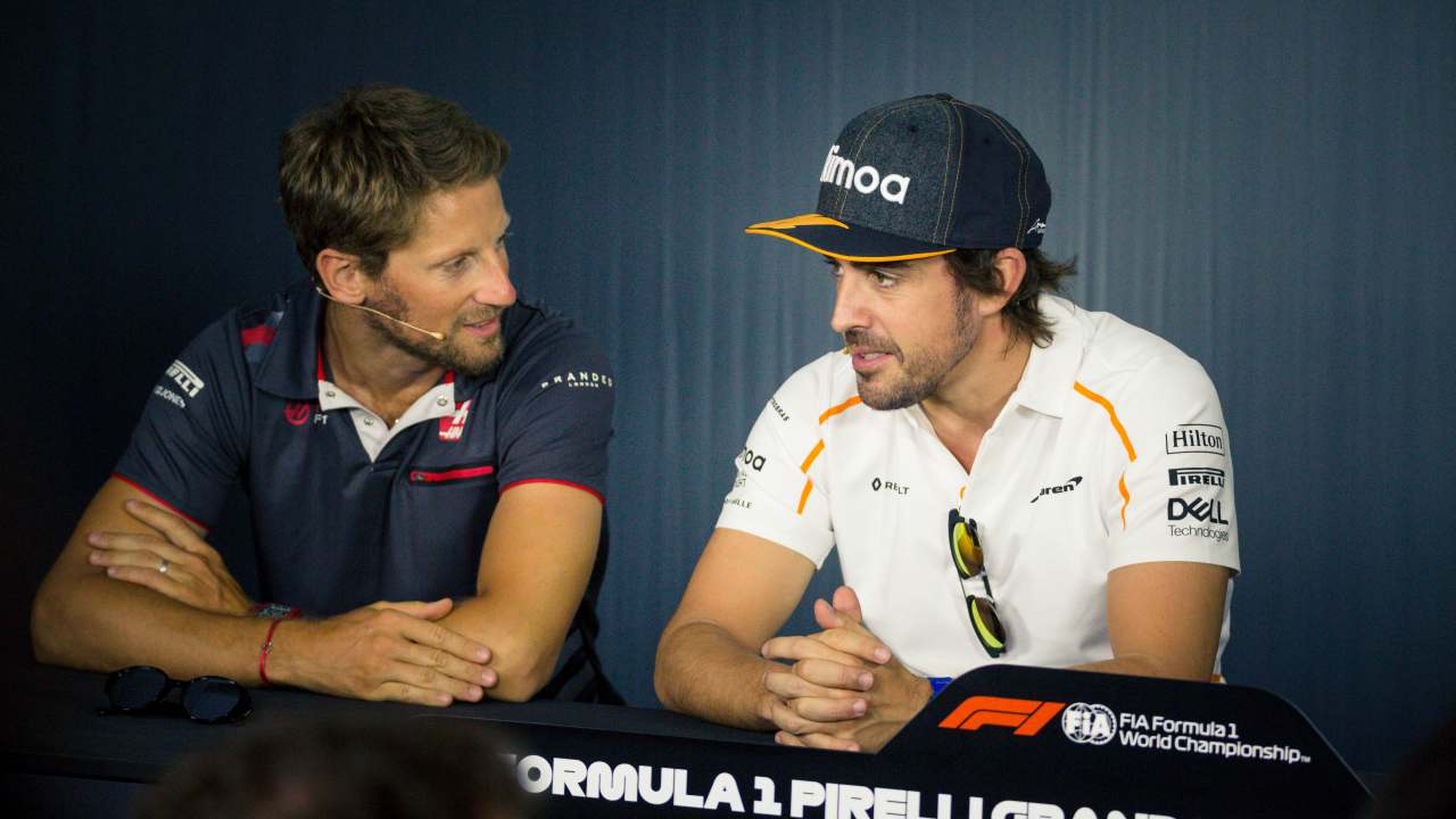 Alonso y Grosjean
