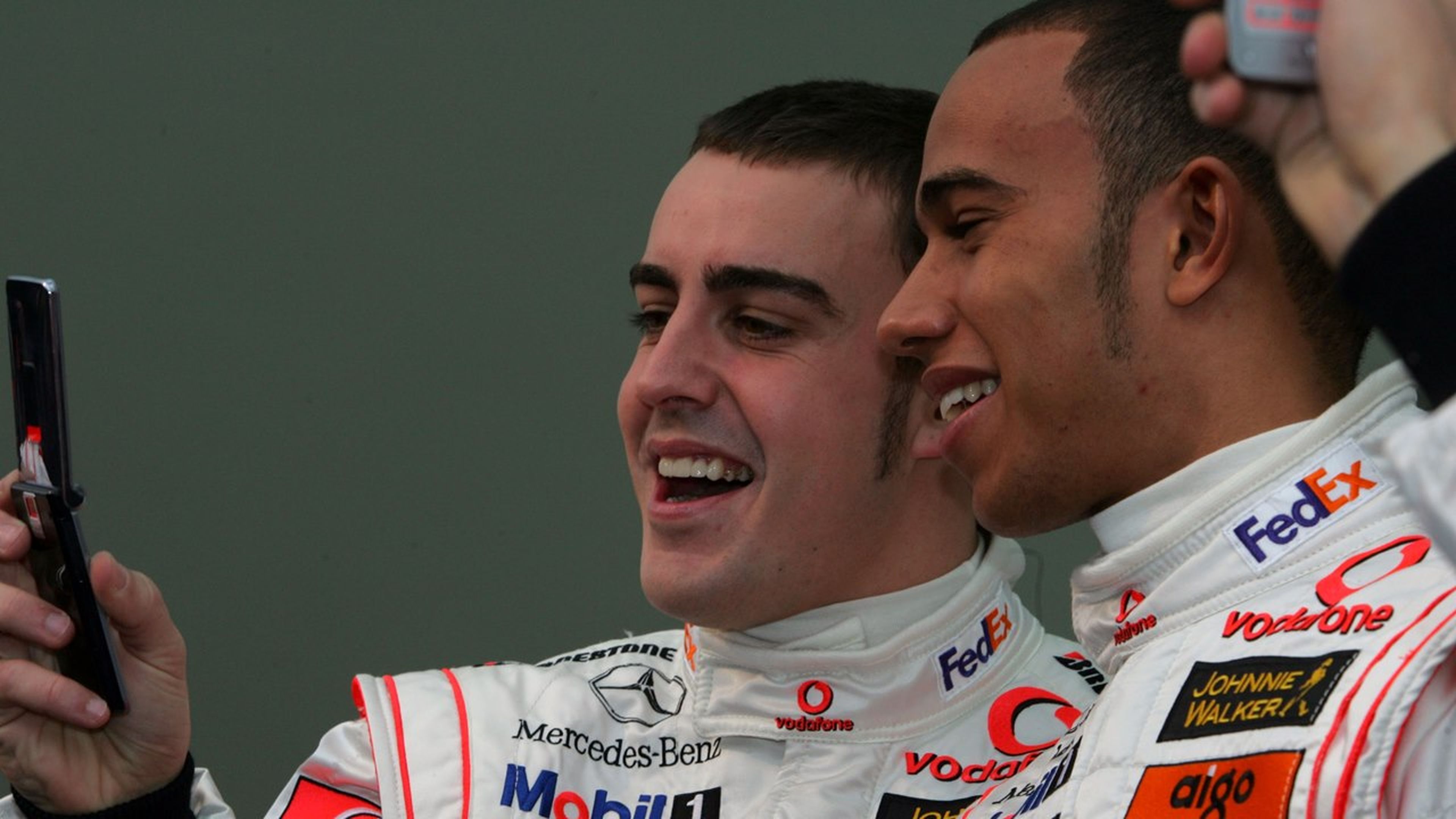 Alonso y Hamilton en 2007