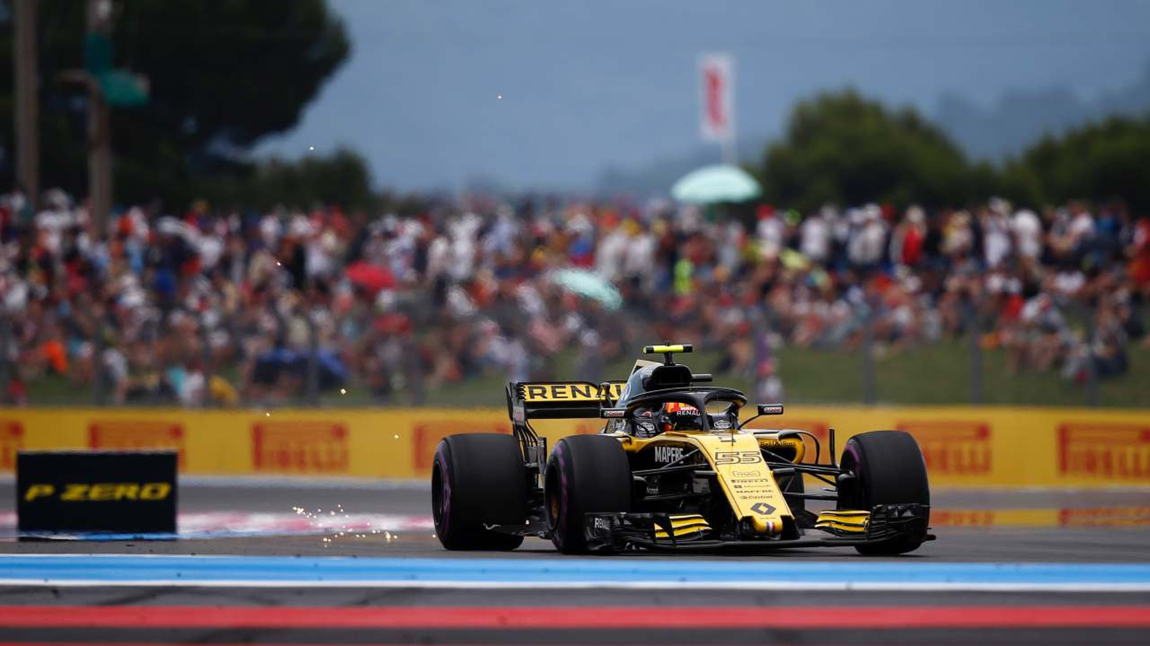 Carlos Sainz en el GP de Francia