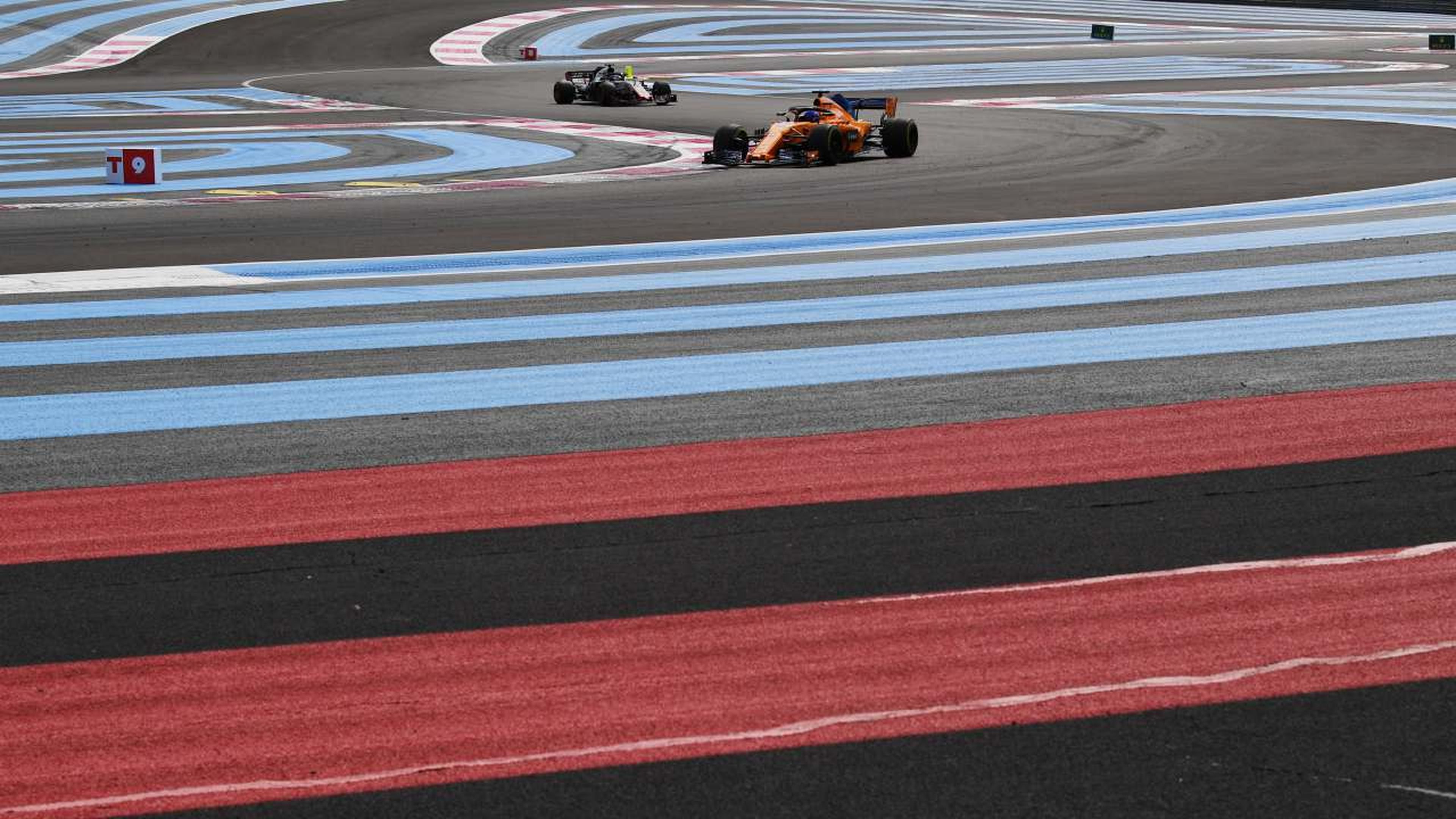 Fernando Alonso en el GP de Francia